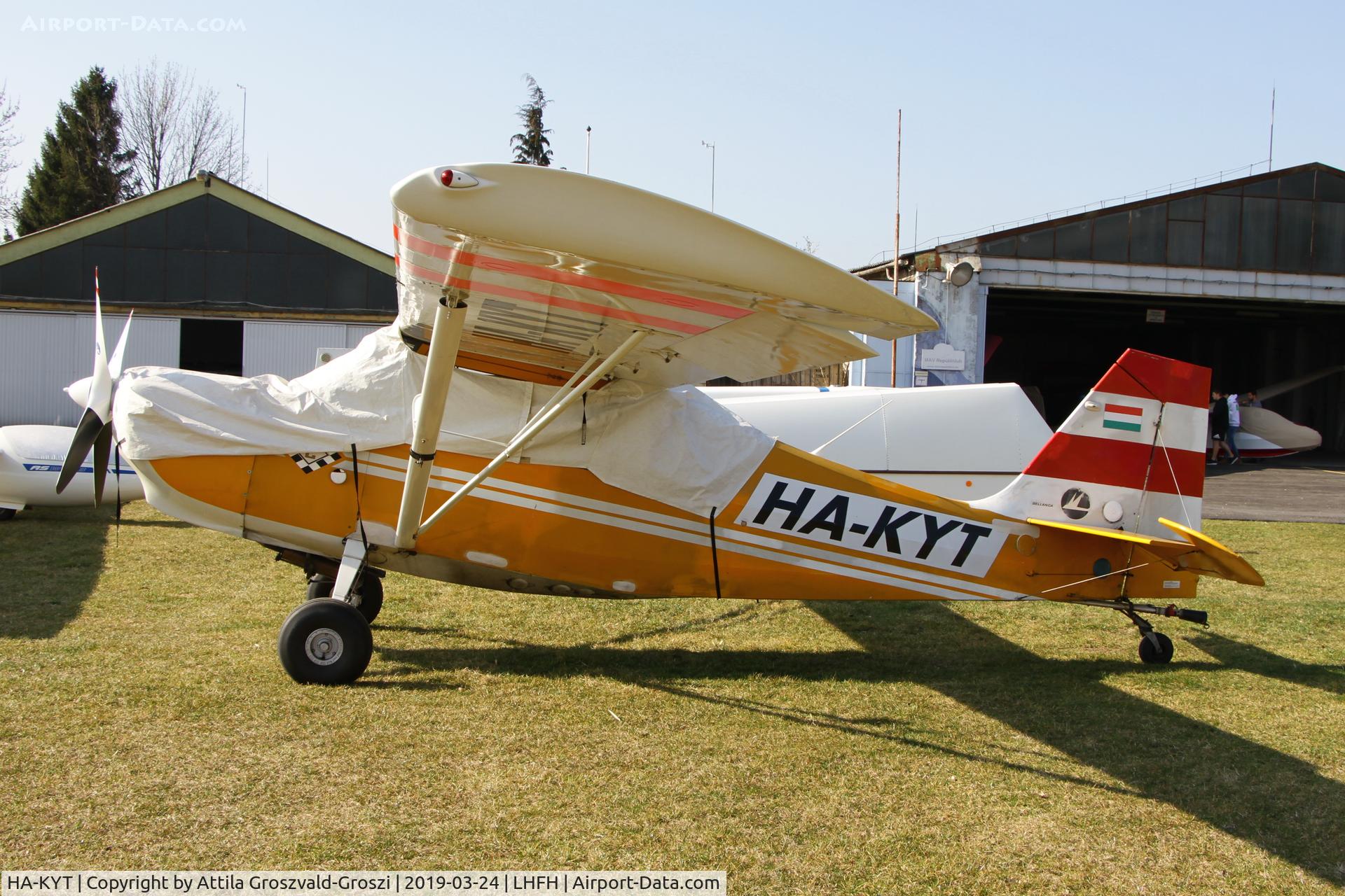 HA-KYT, Bellanca 7GCBC 180 C/N 697-74, LHFH - Airport of Farkashegy, Hungary