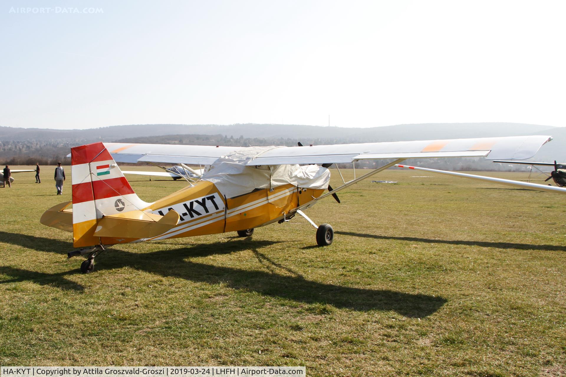 HA-KYT, Bellanca 7GCBC 180 C/N 697-74, LHFH - Airport of Farkashegy, Hungary
