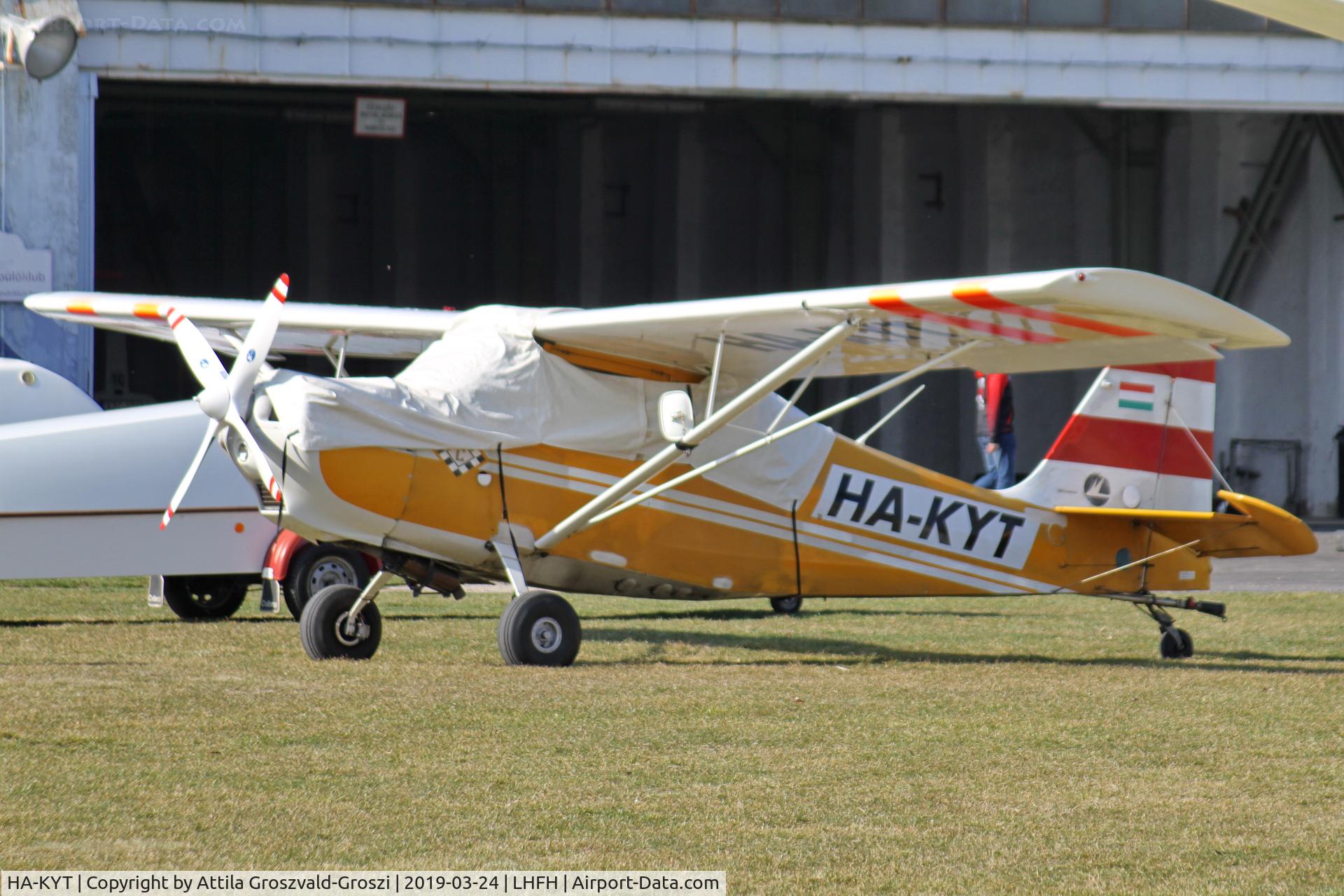 HA-KYT, Bellanca 7GCBC 180 C/N 697-74, LHFH - Airport of Farkashegy, Hungary