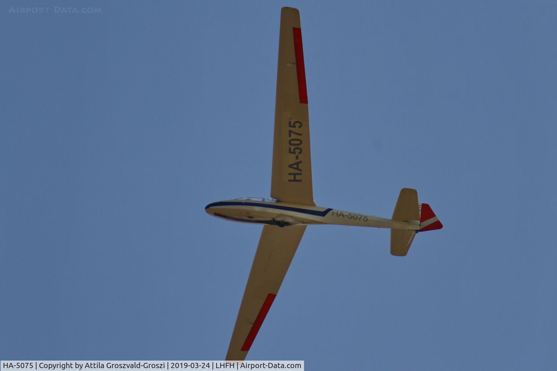 HA-5075, Schleicher Ka-7 Rhonadler C/N 7008, LHFH - Airport of Farkashegy, Hungary