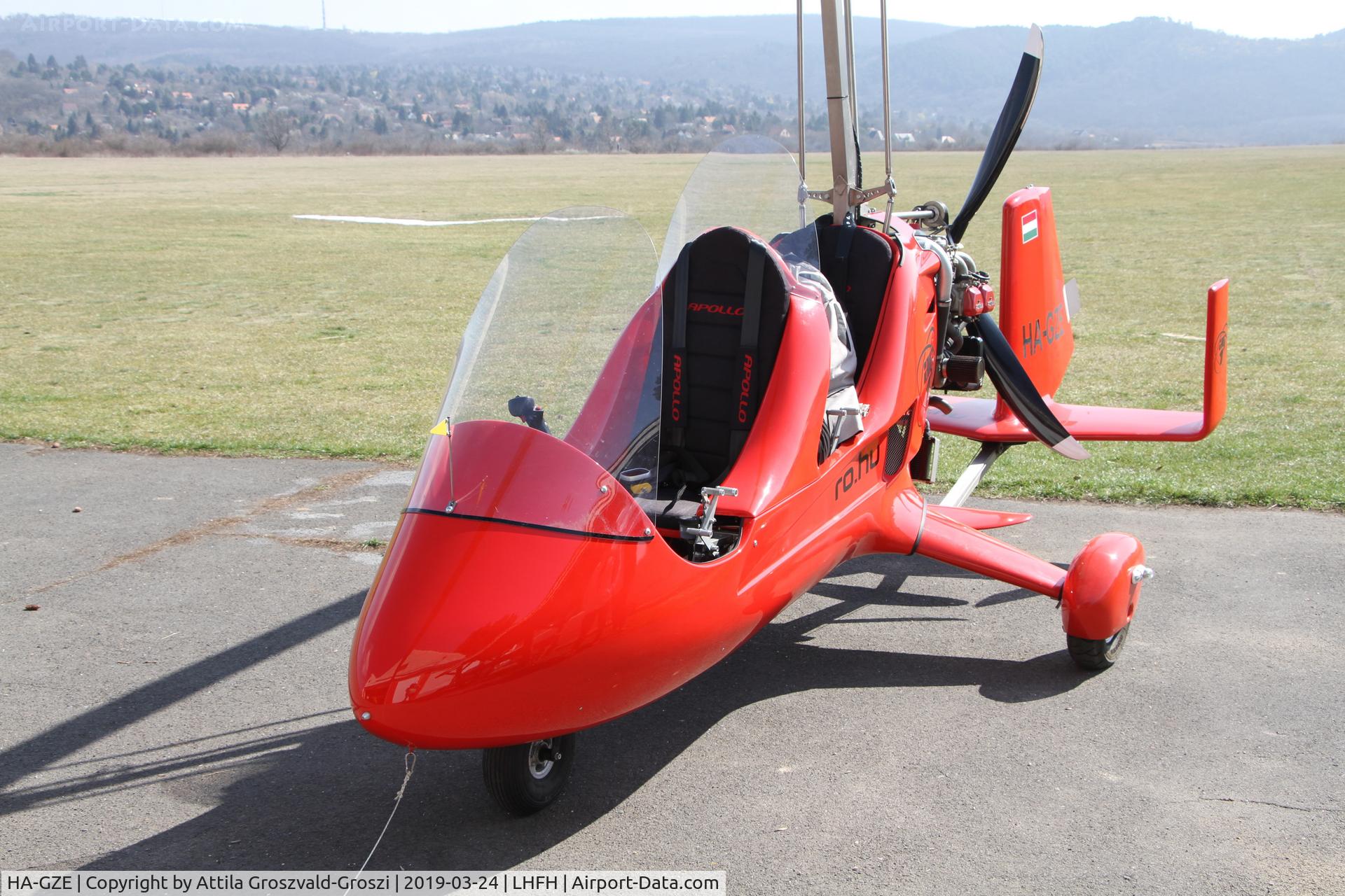 HA-GZE, 2017 Apollo Gyro AG1 C/N 198, LHFH - Airport of Farkashegy, Hungary