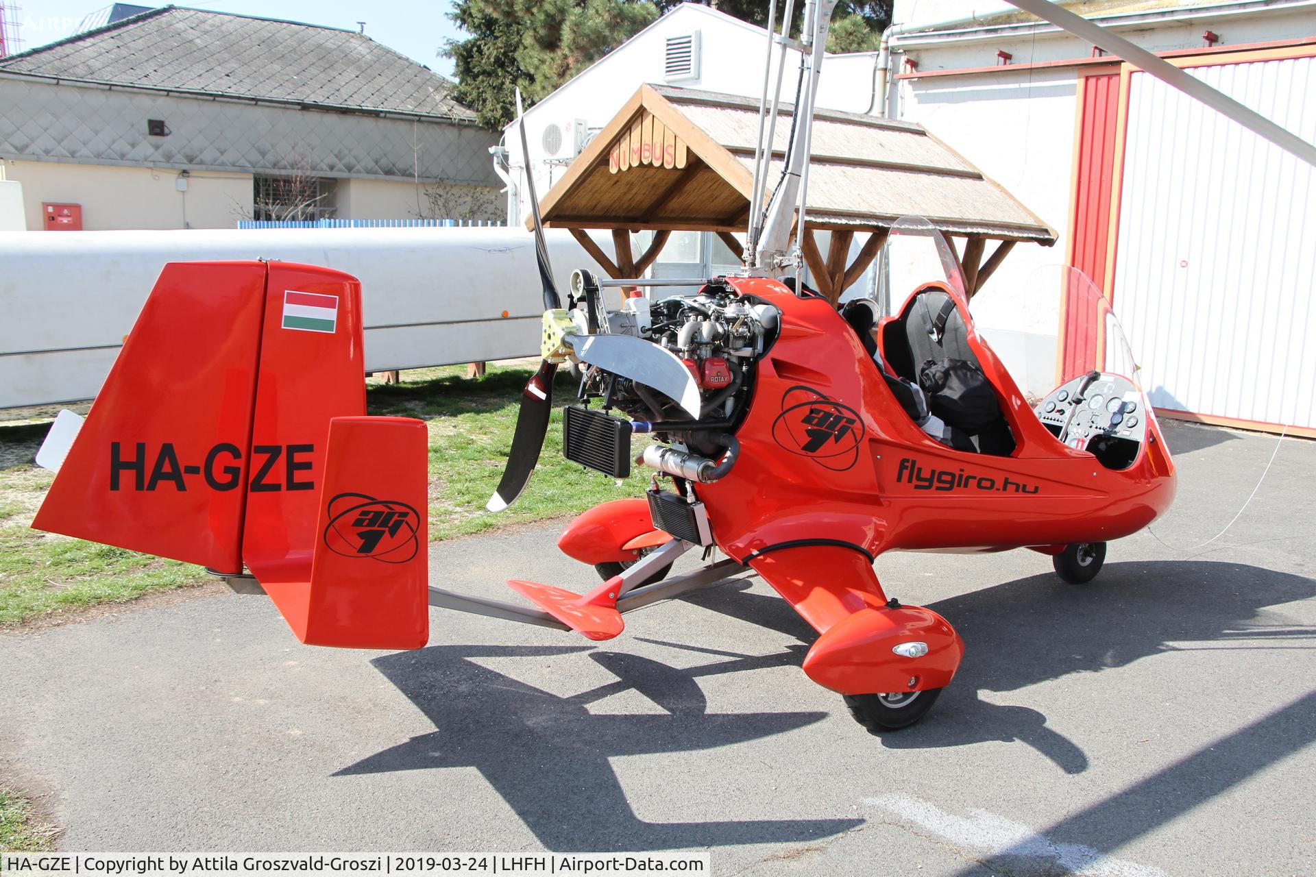 HA-GZE, 2017 Apollo Gyro AG1 C/N 198, LHFH - Airport of Farkashegy, Hungary