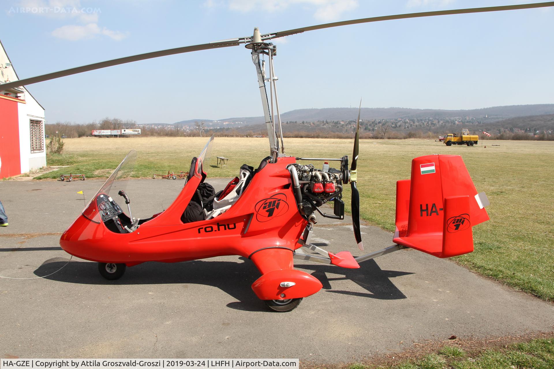HA-GZE, 2017 Apollo Gyro AG1 C/N 198, LHFH - Airport of Farkashegy, Hungary