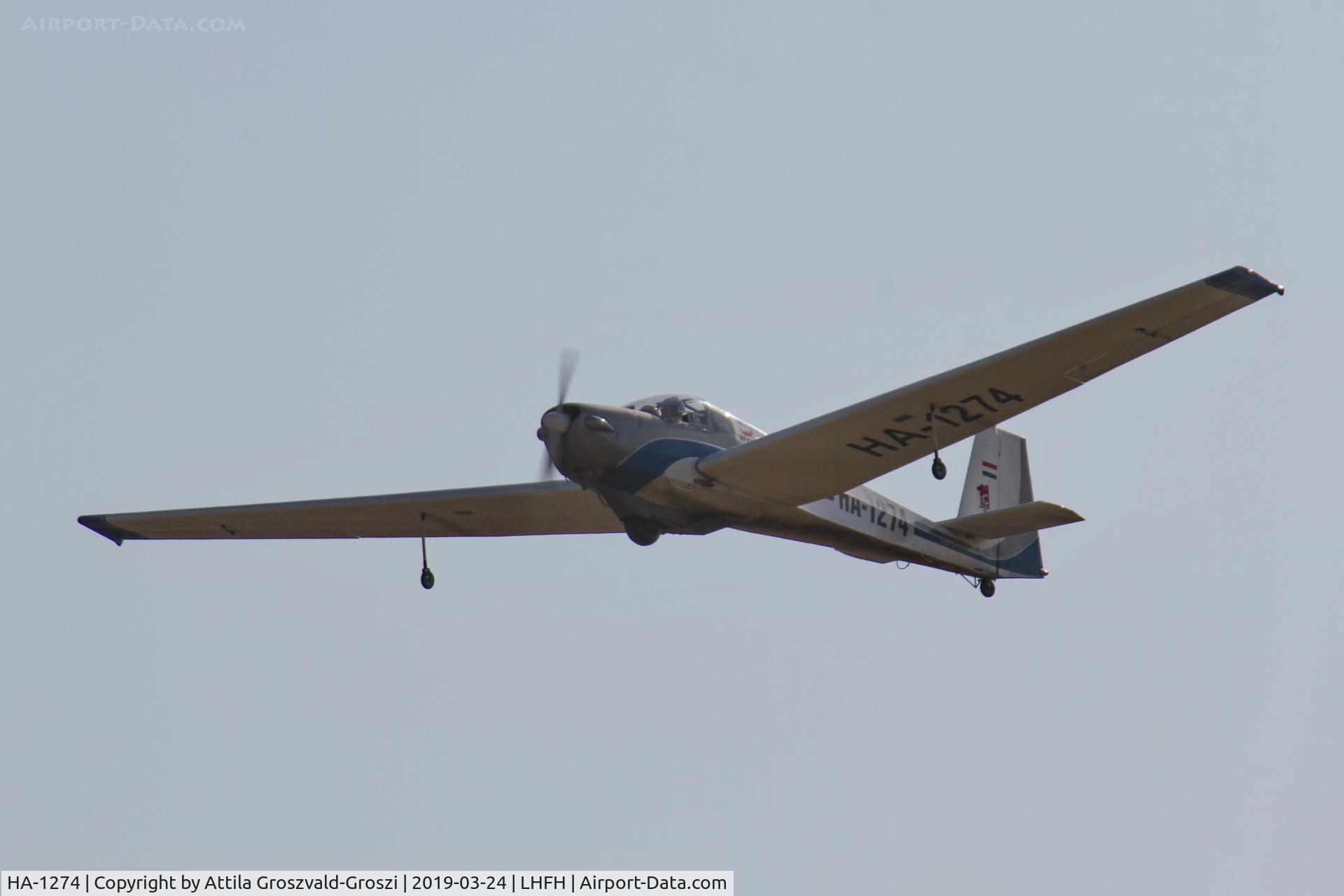 HA-1274, 1972 Scheibe SF-25C Falke C/N 4467, LHFH - Airport of Farkashegy, Hungary