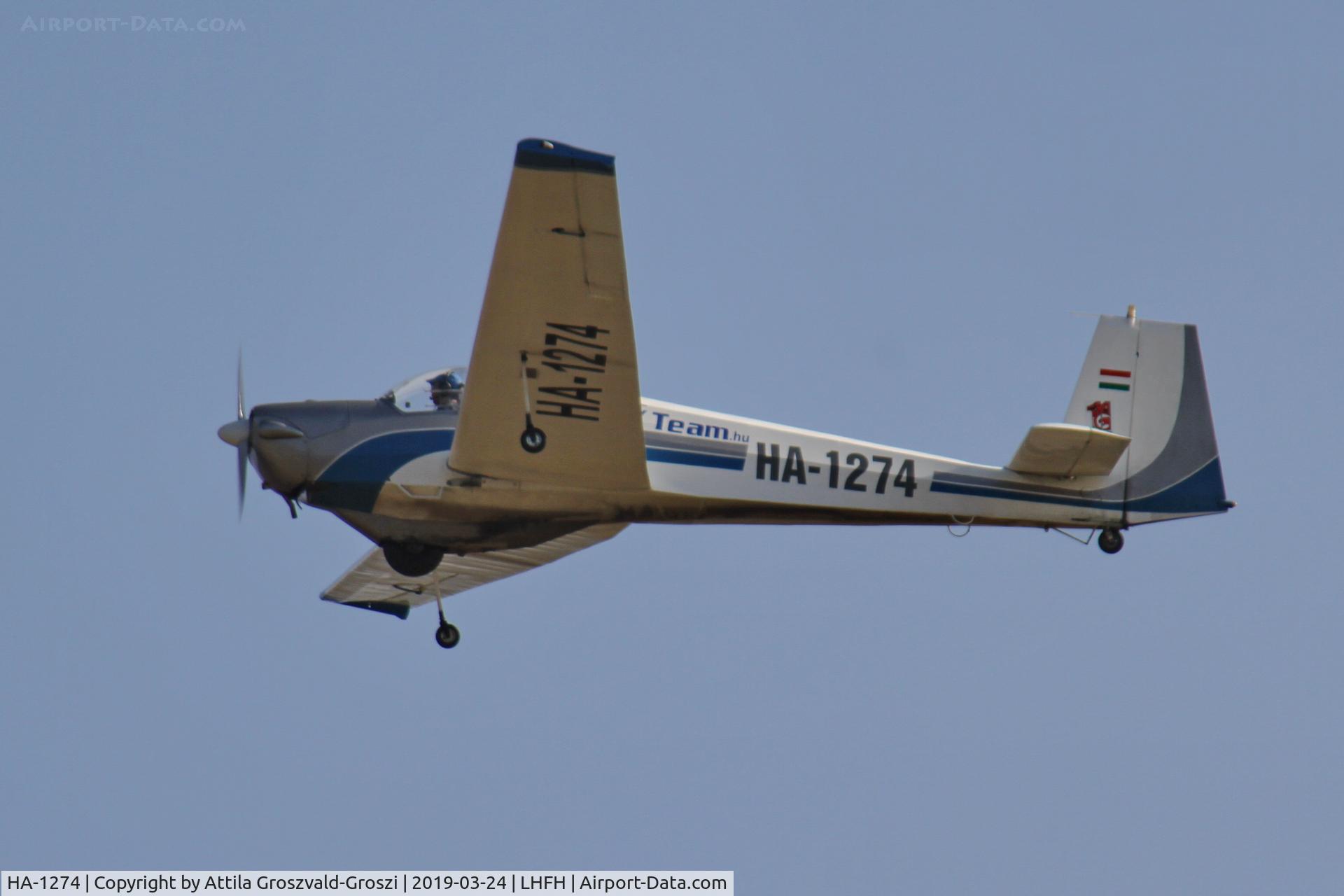 HA-1274, 1972 Scheibe SF-25C Falke C/N 4467, LHFH - Airport of Farkashegy, Hungary