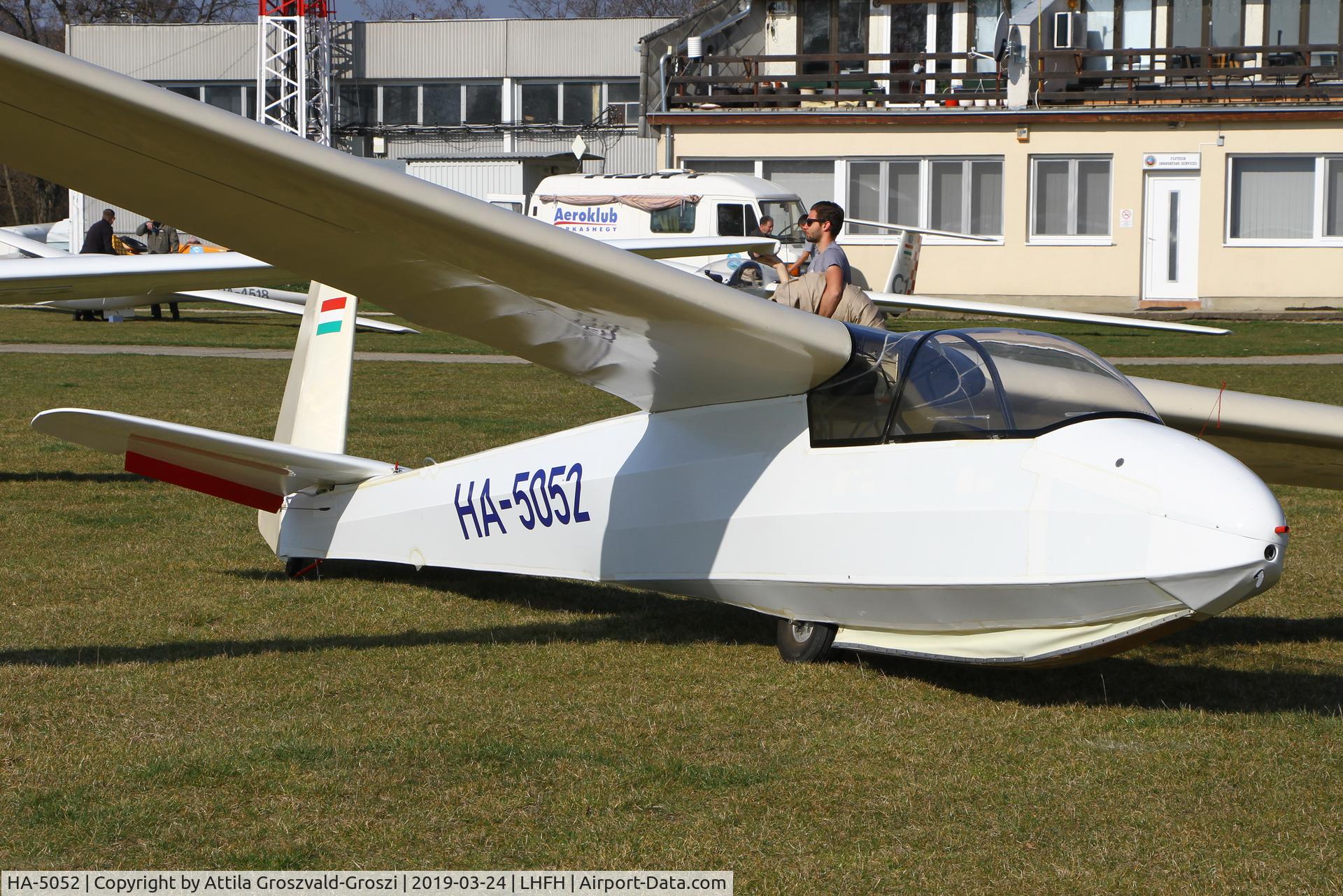HA-5052, 1958 Schleicher Ka-7 Rhonadler C/N 464, LHFH - Airport of Farkashegy, Hungary