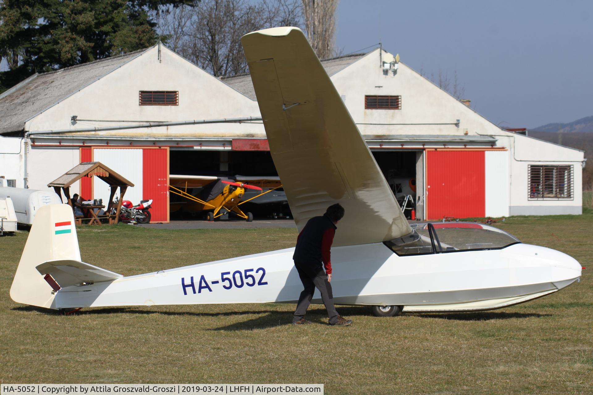 HA-5052, 1958 Schleicher Ka-7 Rhonadler C/N 464, LHFH - Airport of Farkashegy, Hungary