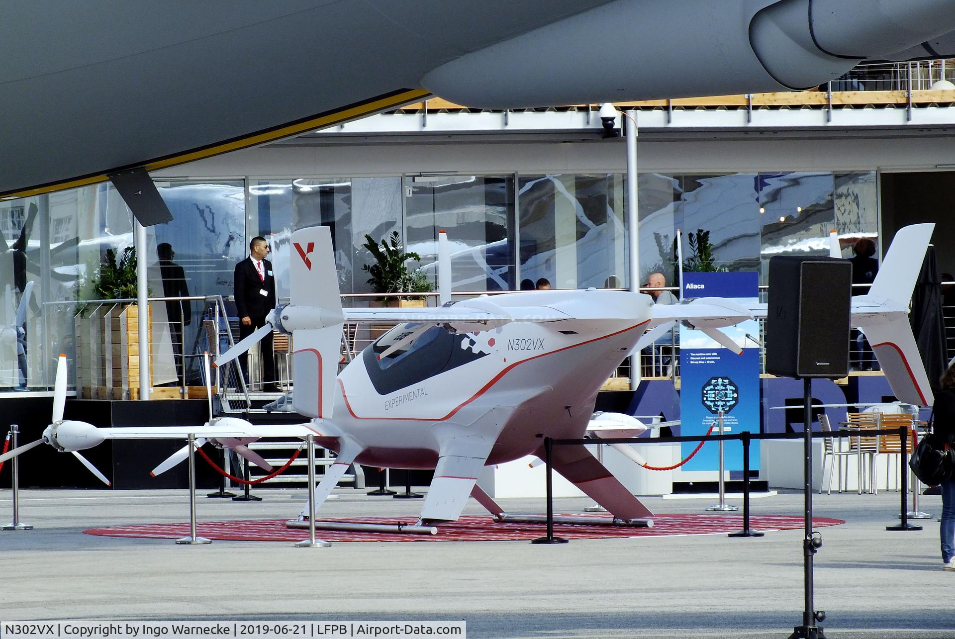 N302VX, 2017 Airbus VAH001 Vahana C/N 002, Airbus A3 Vahana with 8 electric motors at the Aerosalon 2019, Paris