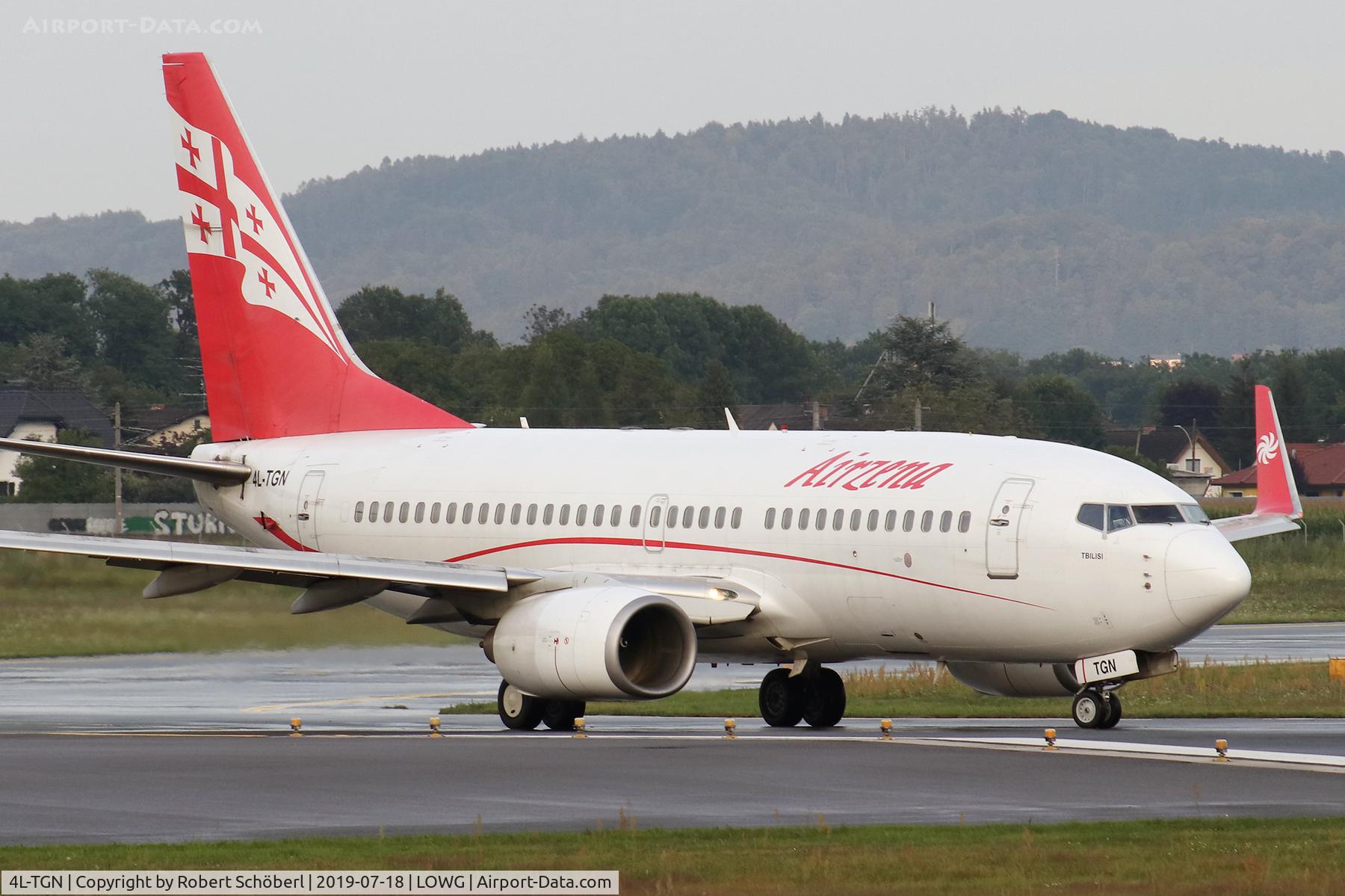 4L-TGN, 2003 Boeing 737-7BK C/N 33015, 4L-TGN @ LOWG 2019