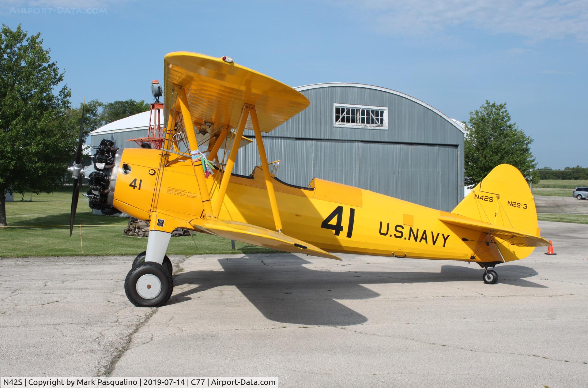 N42S, 1941 Boeing B75N1 C/N 75-1261, Stearman