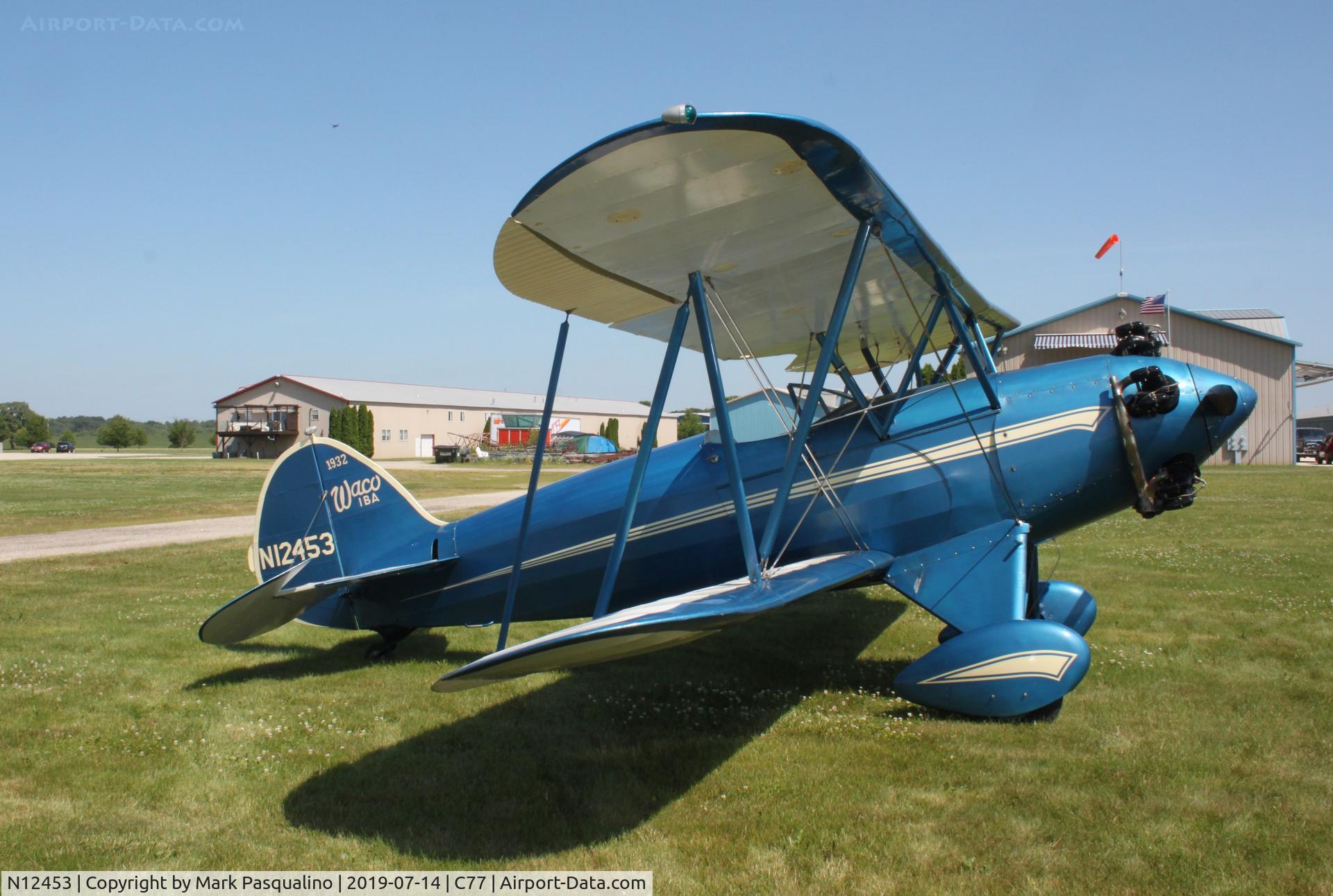 N12453, 1932 Waco IBA C/N 3603, Waco IBA