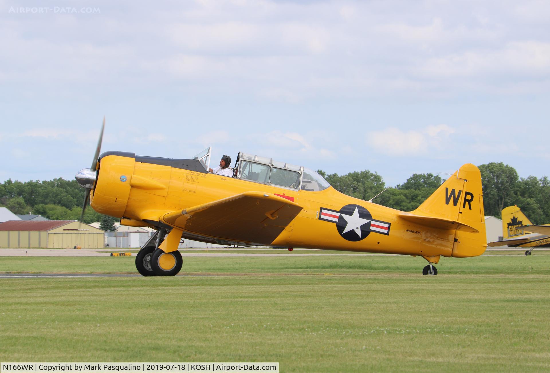 N166WR, North American T-6G Texan C/N 168-401, North American T-6G