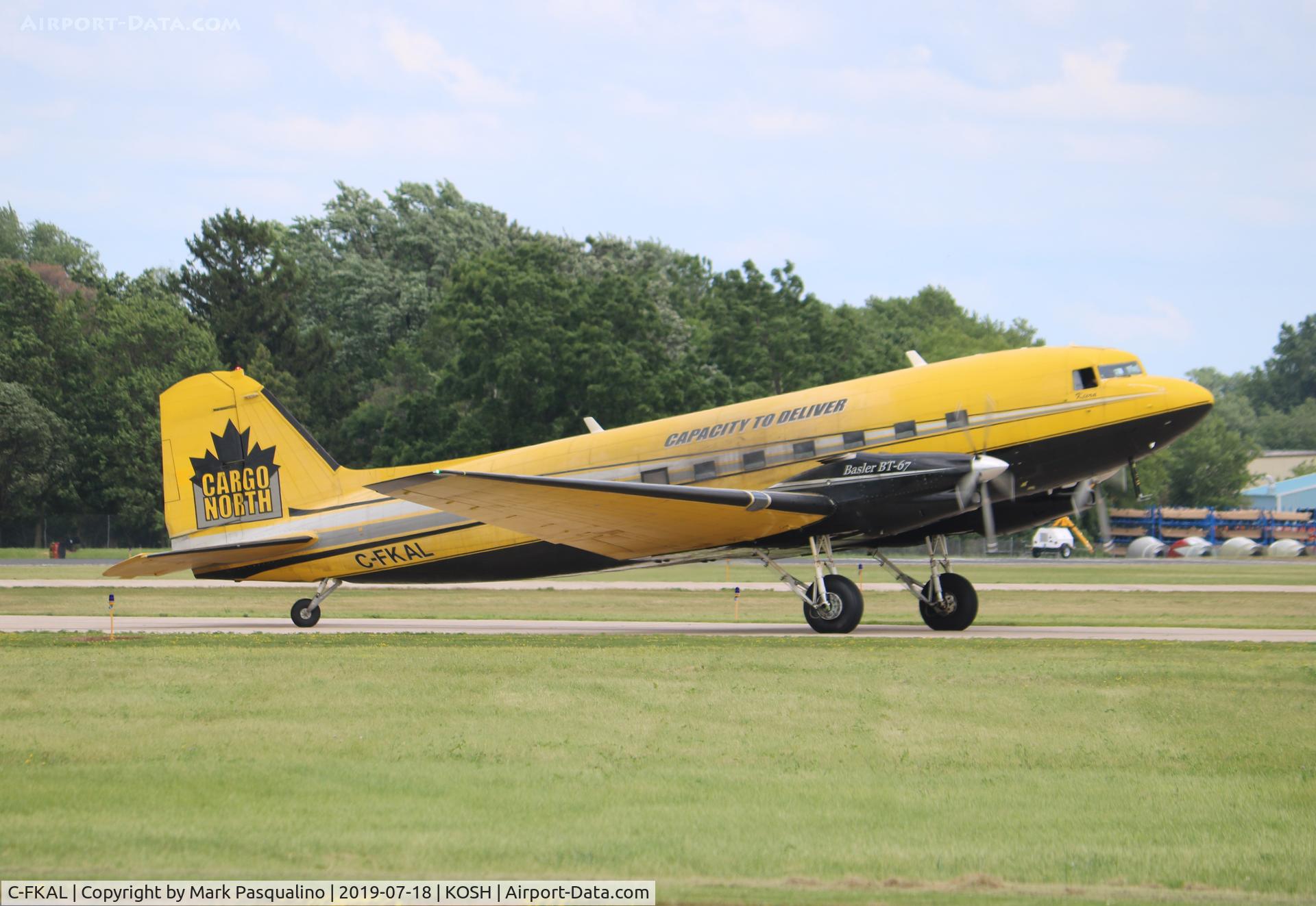 C-FKAL, 1943 Basler (Douglas) BT-67 (DC-3C) C/N 25285, Basler BT-67