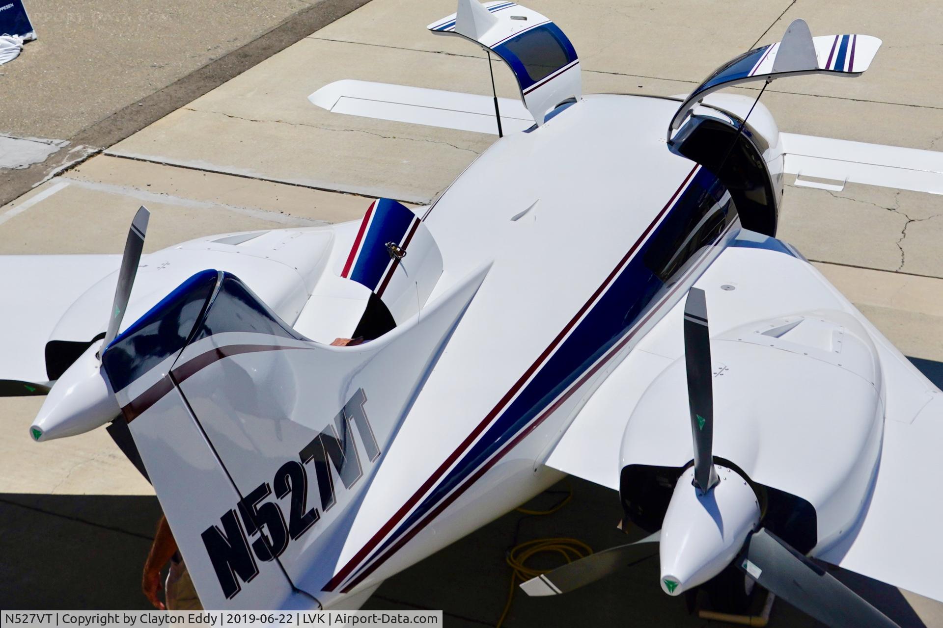 N527VT, 2014 Velocity Velocity V-Twin C/N VT007, Livermore Airport California 2019.