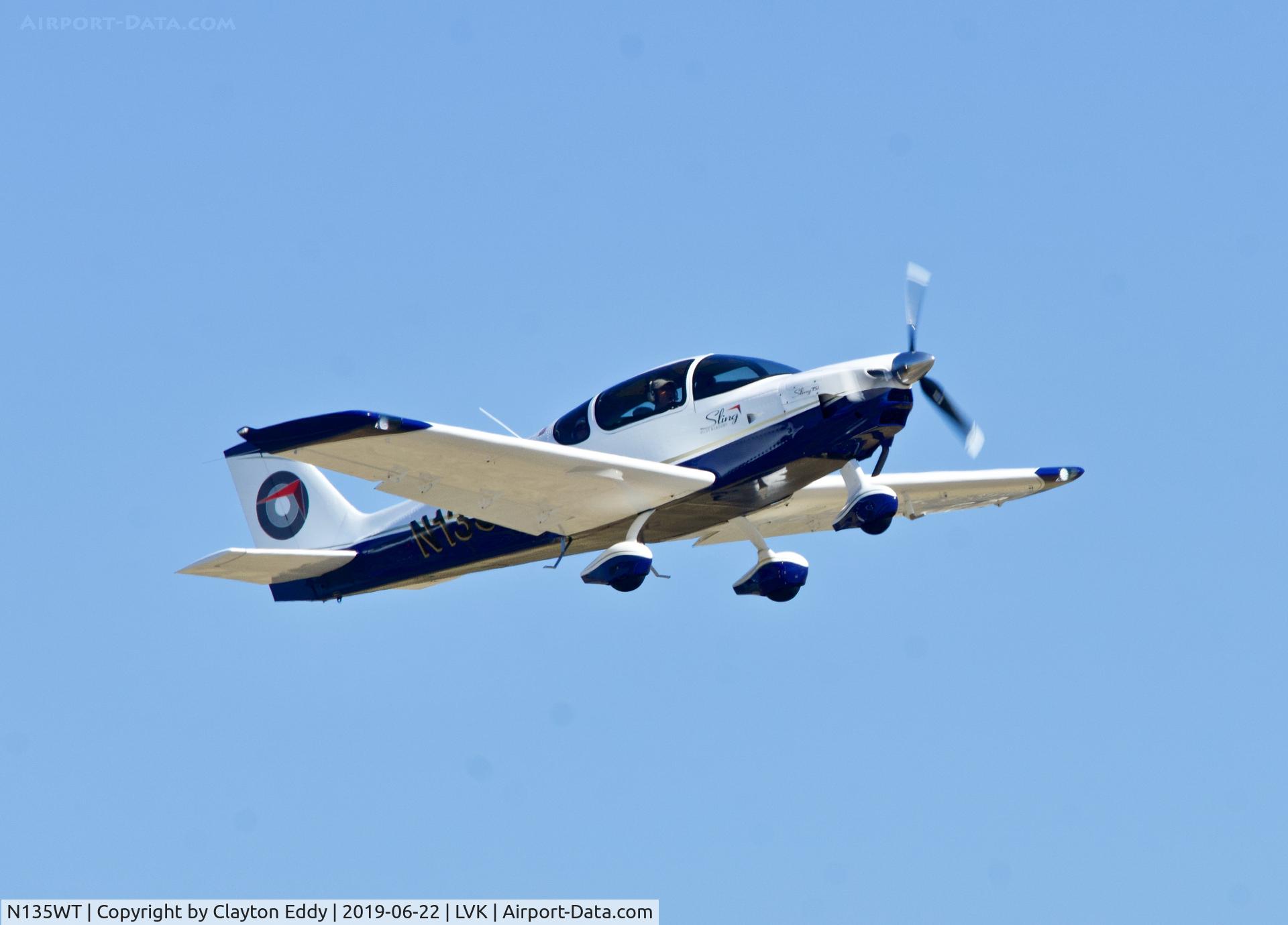 N135WT, 2018 The Airplane Factory Sling 4 TSI C/N 131S, Livermore Airport California AOPA Fly-in 2019.