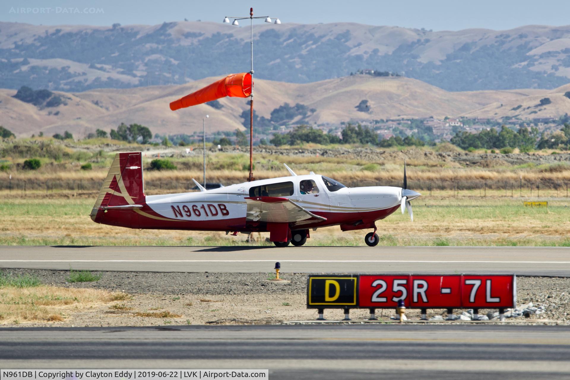 N961DB, 2007 Mooney M20TN Acclaim C/N 31-0048, Livermore Airport California 2019.