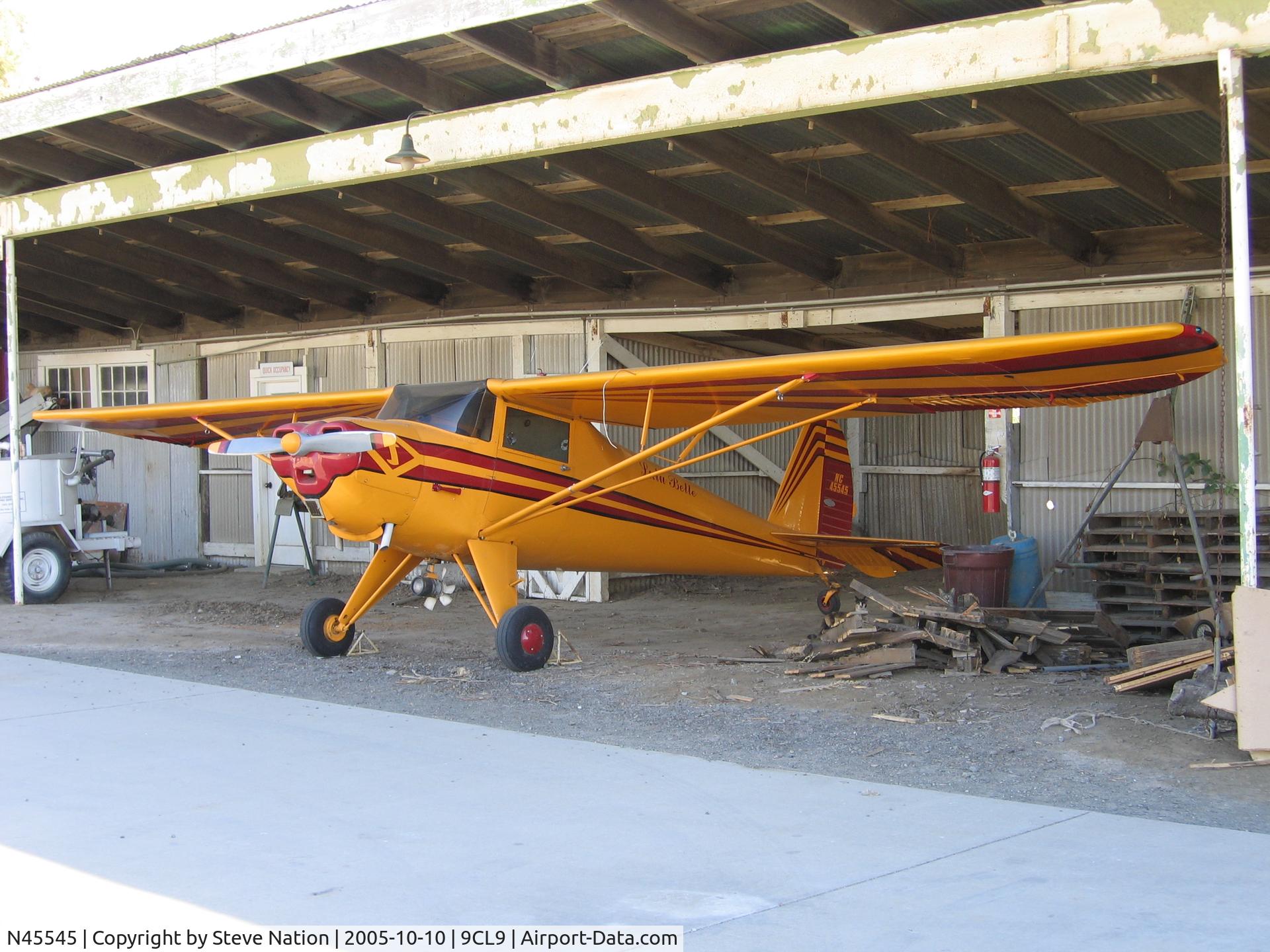 N45545, 1946 Luscombe 8A C/N 2072, 1946 Luscombe 8A Lulu Belle