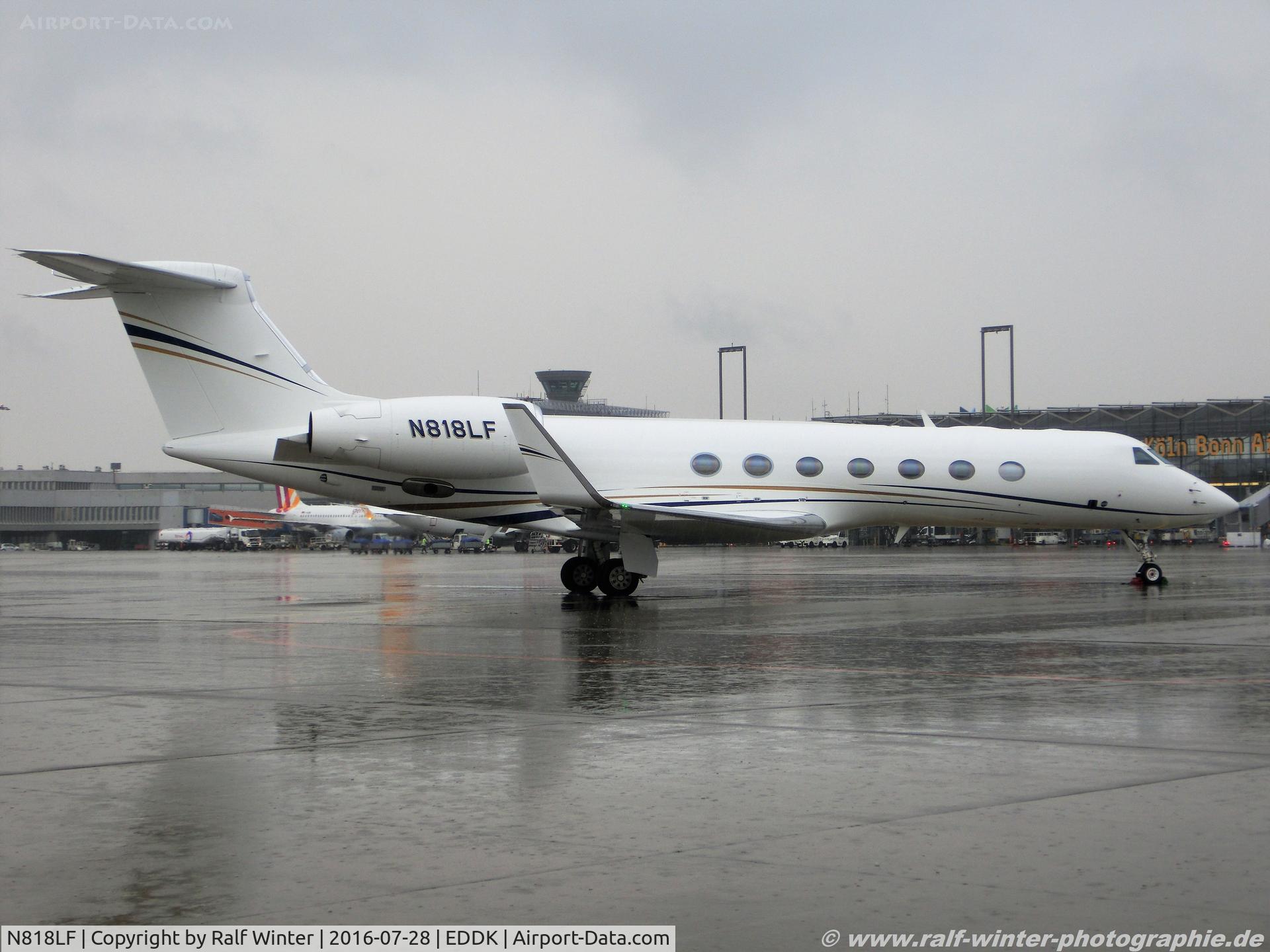 N818LF, 2010 Gulfstream Aerospace GV-SP (G550) C/N 5311, Gulfstream GV-SP G550 - Wells Fargo Bank - 5311 - N818LF - 28.07.2016 - CGN