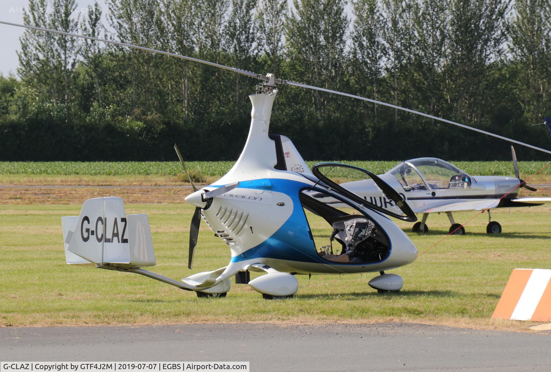 G-CLAZ, 2018 AutoGyro Cavalon C/N RSUK/CVLN/029, G-CLAS at Shobdon 07Jly19