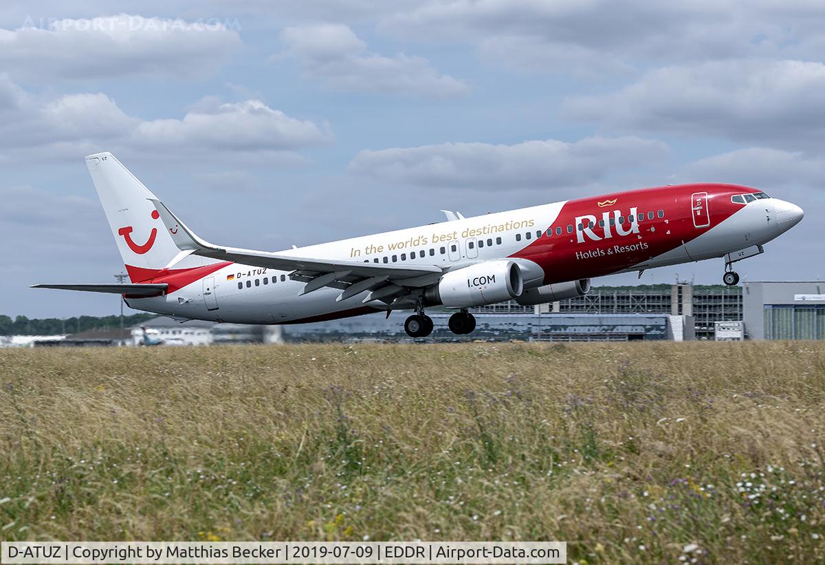 D-ATUZ, 2007 Boeing 737-8K5 C/N 34691, D-ATUZ