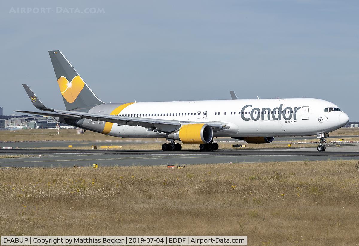 D-ABUP, 2001 Boeing 767-3Q8/ER C/N 30048, D-ABUP
