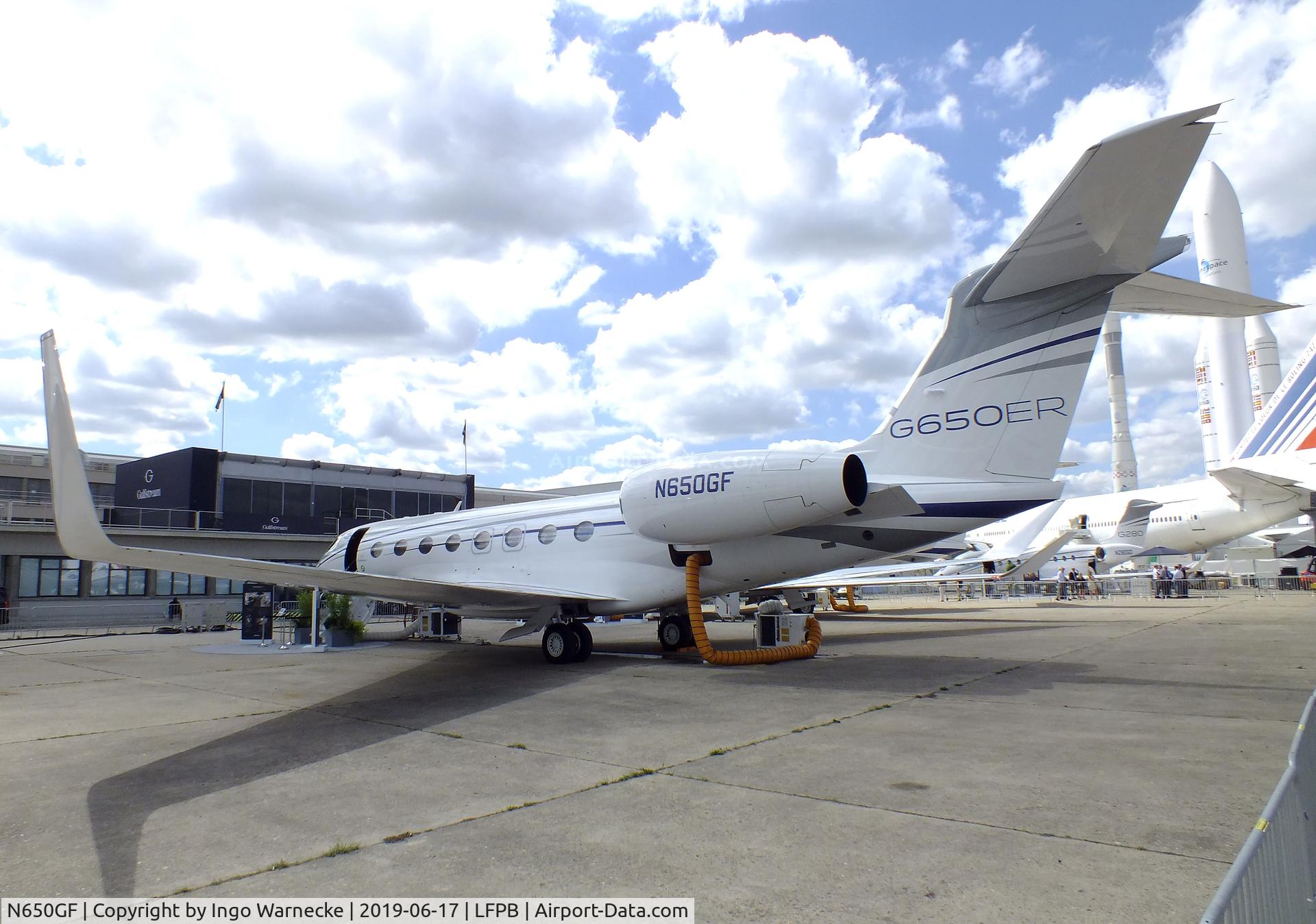 N650GF, 2018 Gulfstream G-VI (G650ER) C/N 6341, Gulfstream G VI (G650ER) at the Aerosalon 2019, Paris