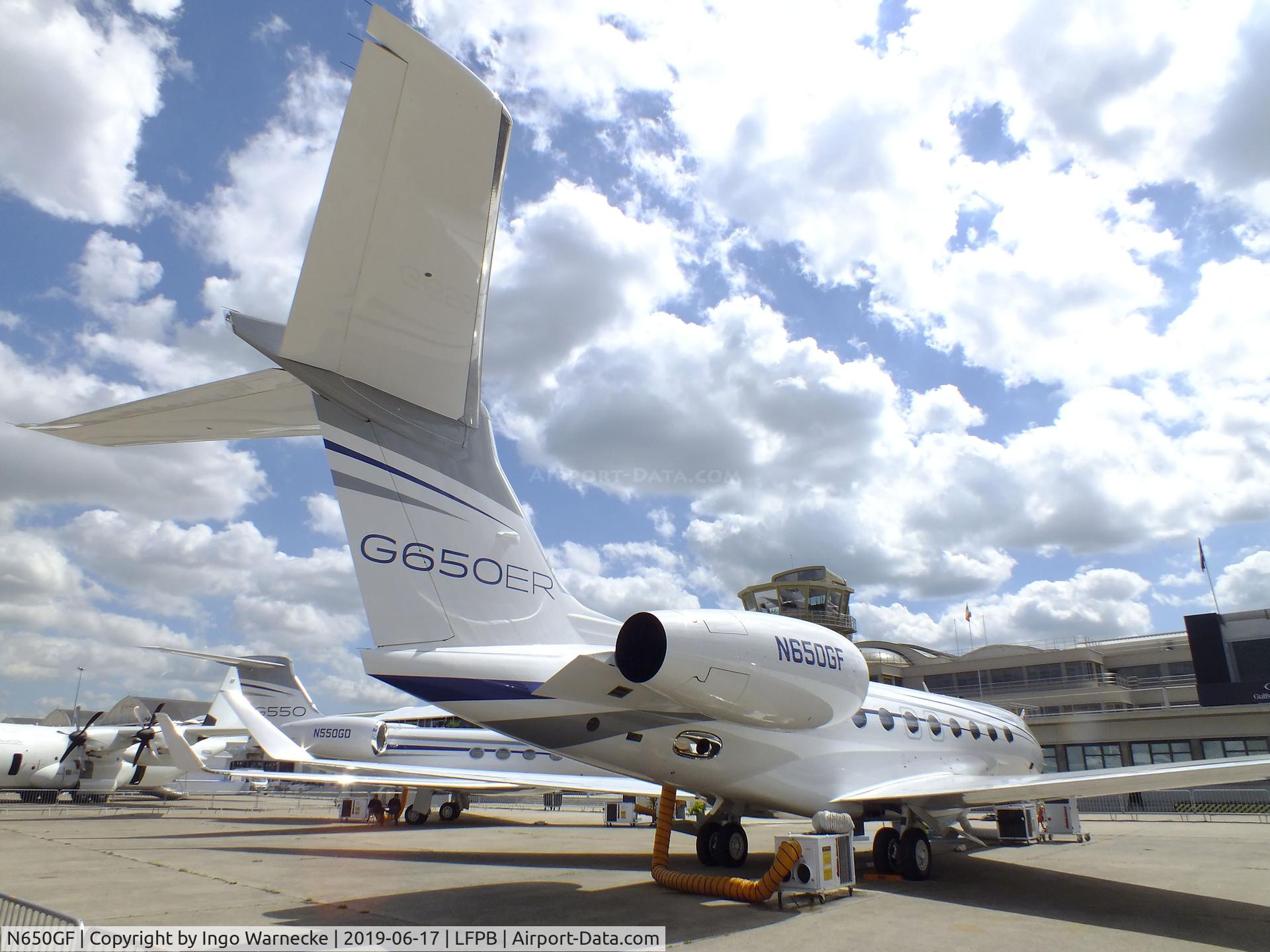 N650GF, 2018 Gulfstream G-VI (G650ER) C/N 6341, Gulfstream G VI (G650ER) at the Aerosalon 2019, Paris
