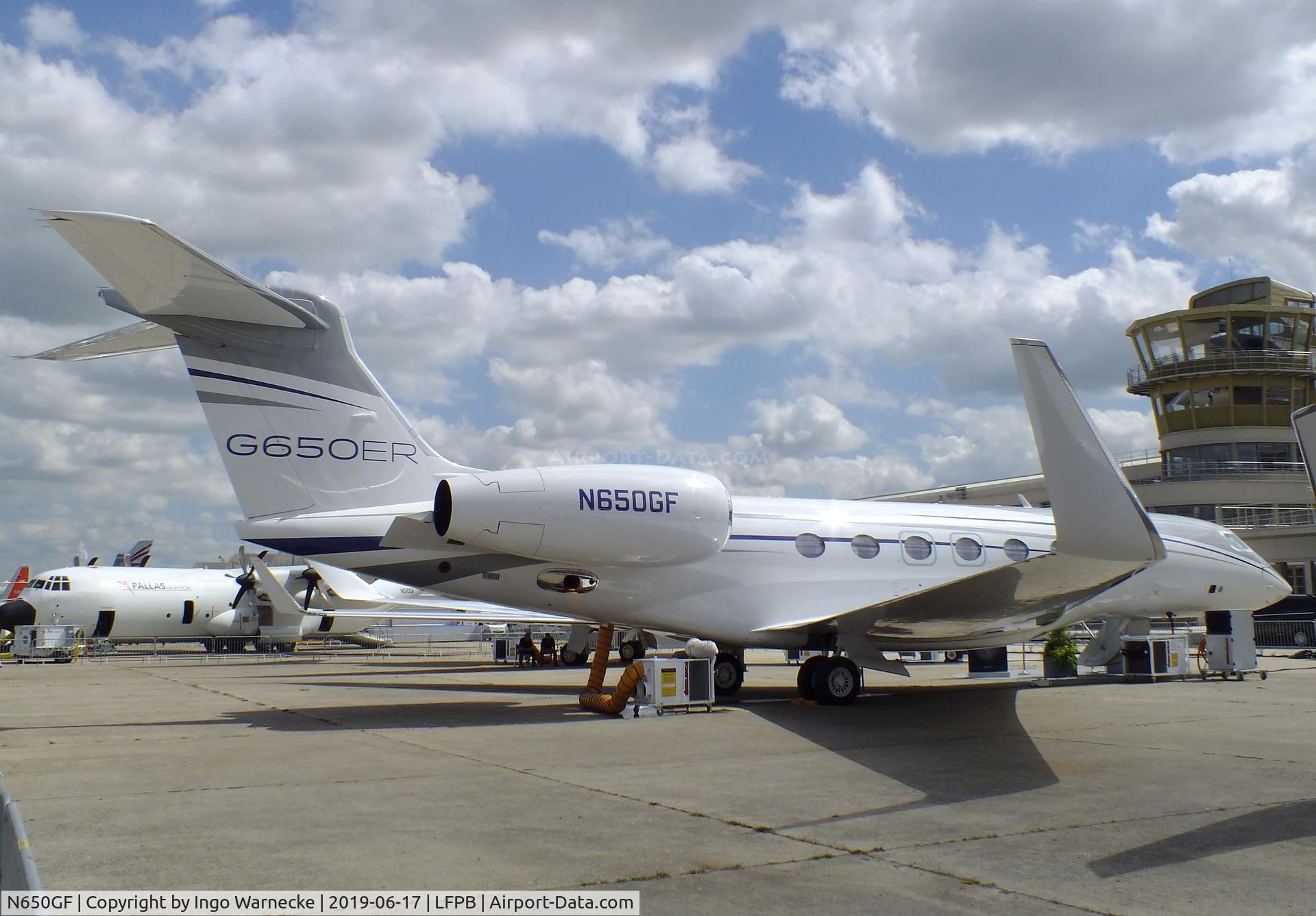 N650GF, 2018 Gulfstream G-VI (G650ER) C/N 6341, Gulfstream G VI (G650ER) at the Aerosalon 2019, Paris