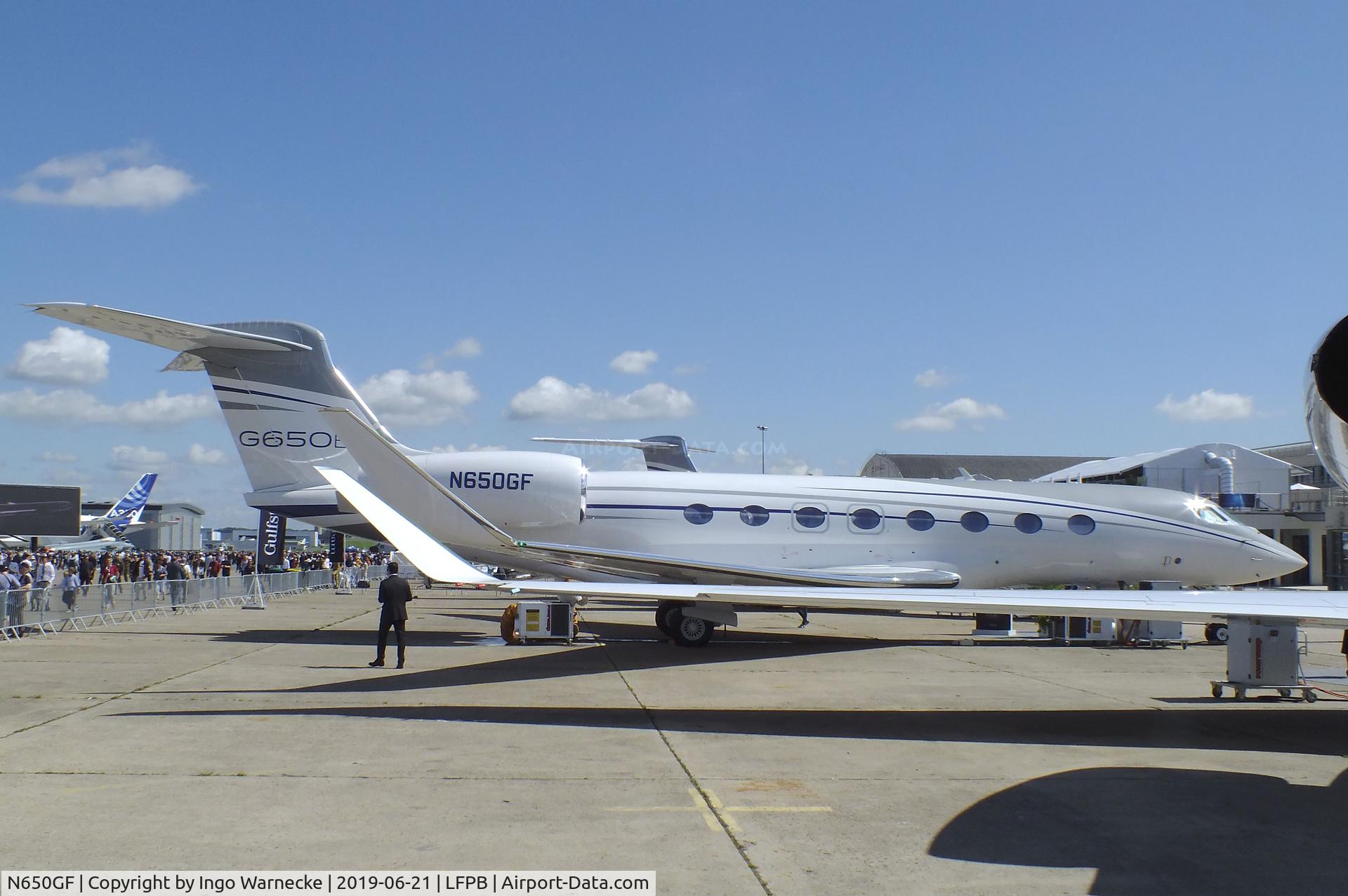 N650GF, 2018 Gulfstream G-VI (G650ER) C/N 6341, Gulfstream G VI (G650ER) at the Aerosalon 2019, Paris