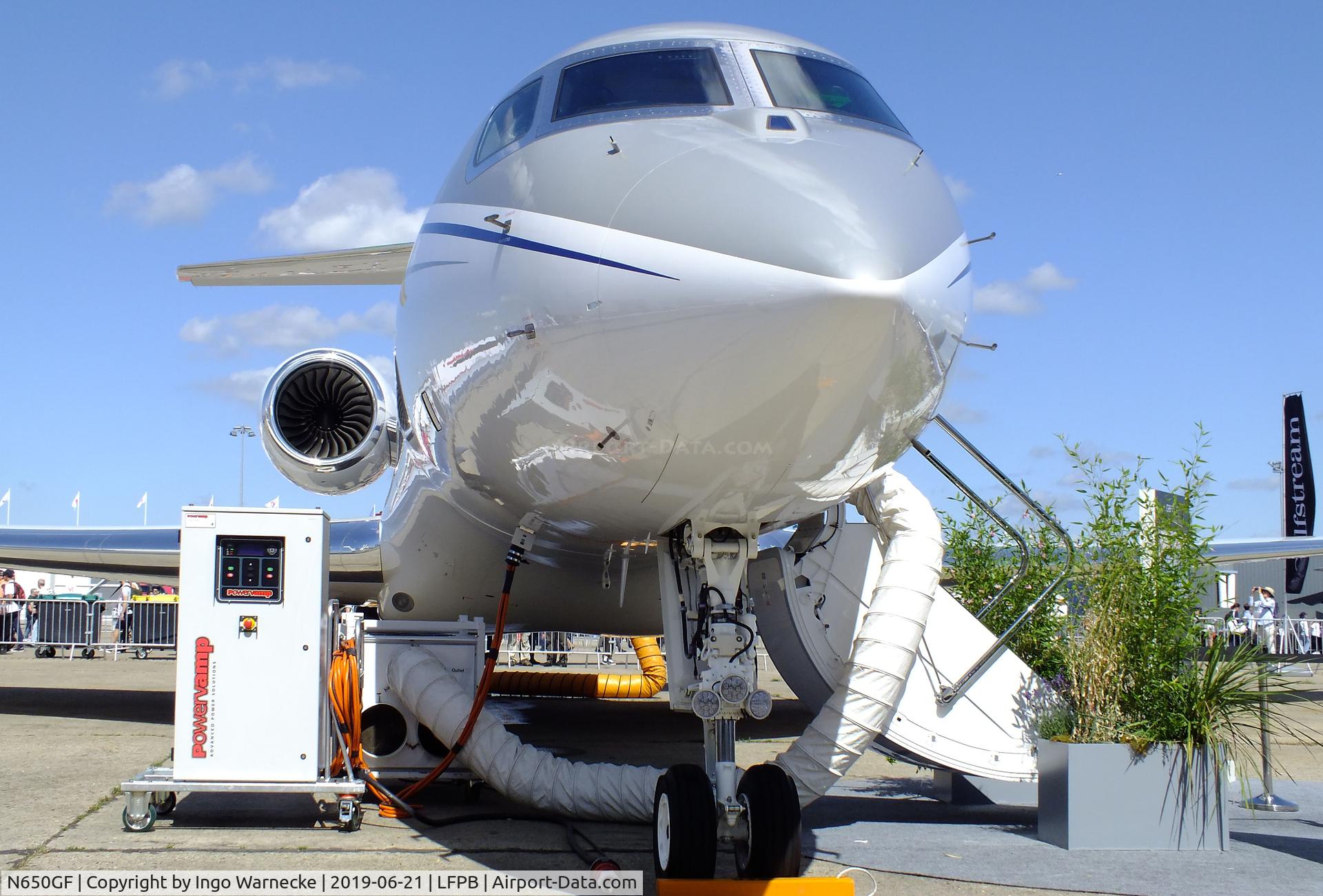 N650GF, 2018 Gulfstream G-VI (G650ER) C/N 6341, Gulfstream G VI (G650ER) at the Aerosalon 2019, Paris