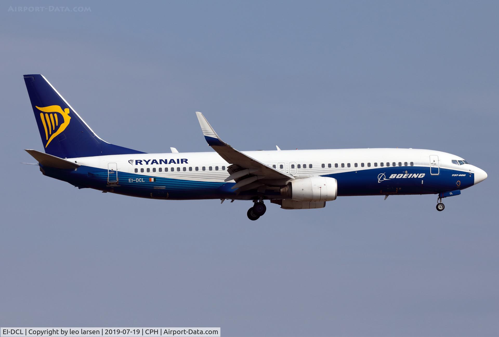 EI-DCL, 2004 Boeing 737-8AS C/N 33806, Copenhagen 19.7.2018 L/D R-22L