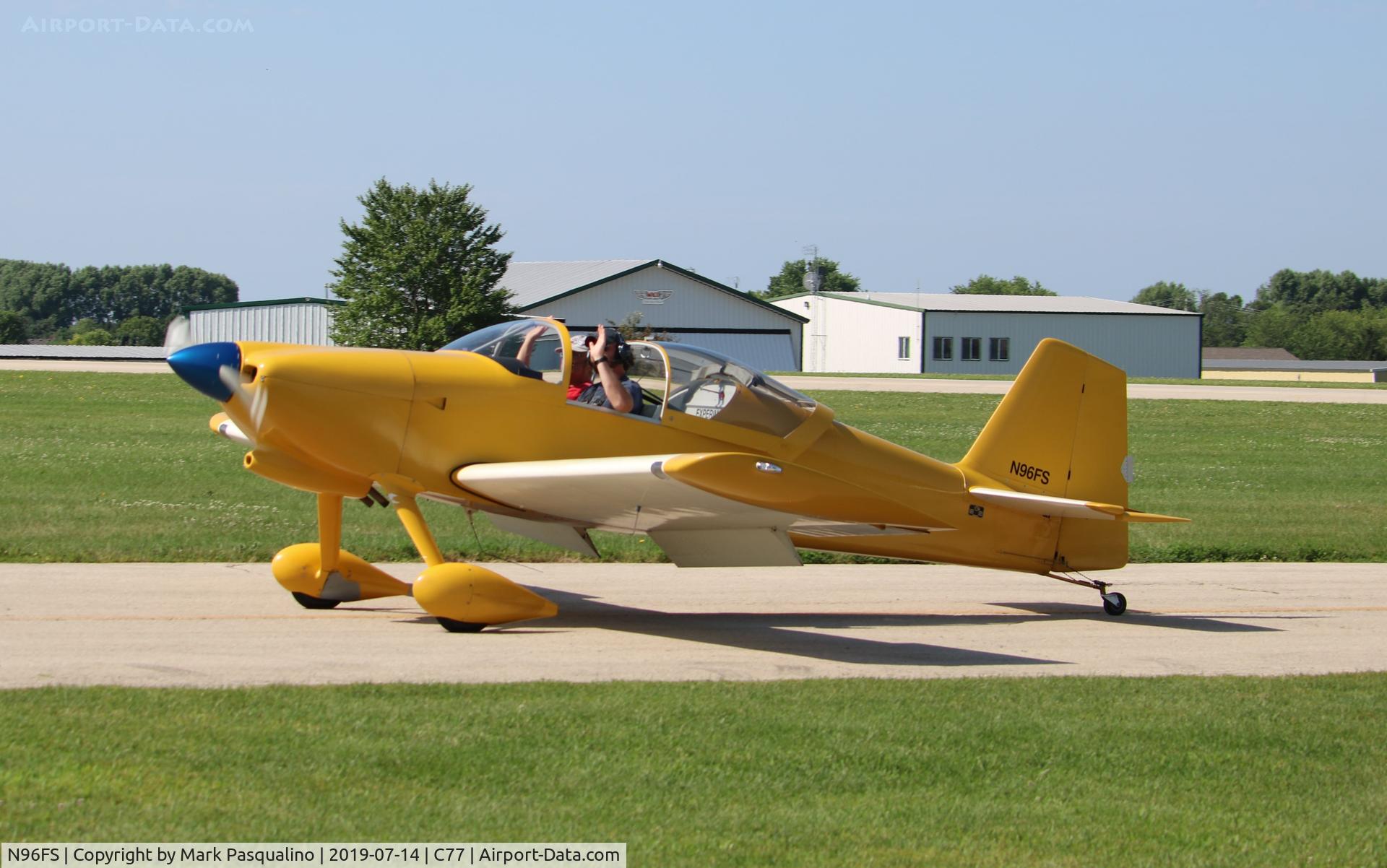 N96FS, 2008 Vans RV-6 C/N 21585, Vans RV-6