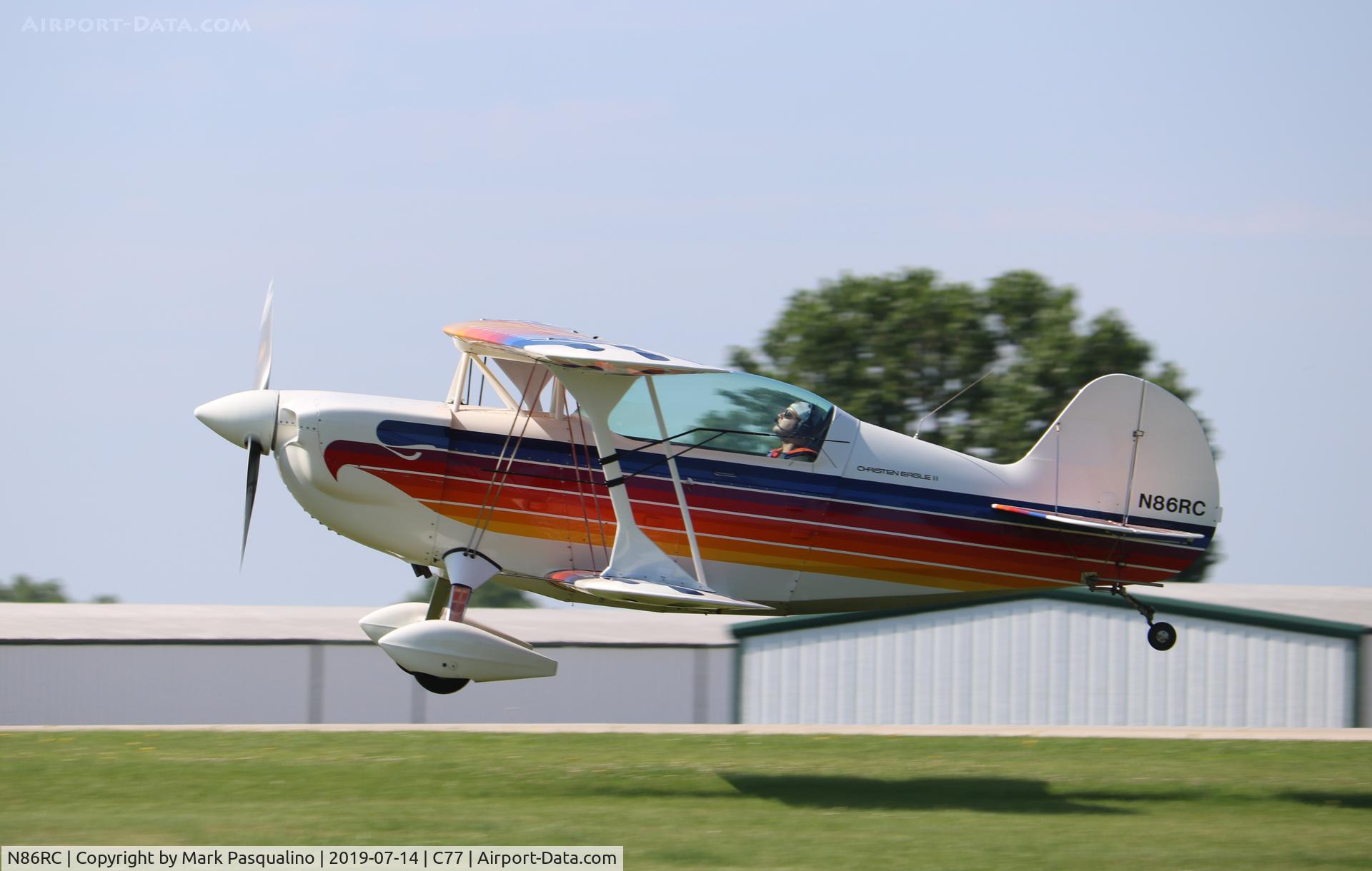 N86RC, Christen Eagle II C/N CRAVEN 0001, Christen Eagle II