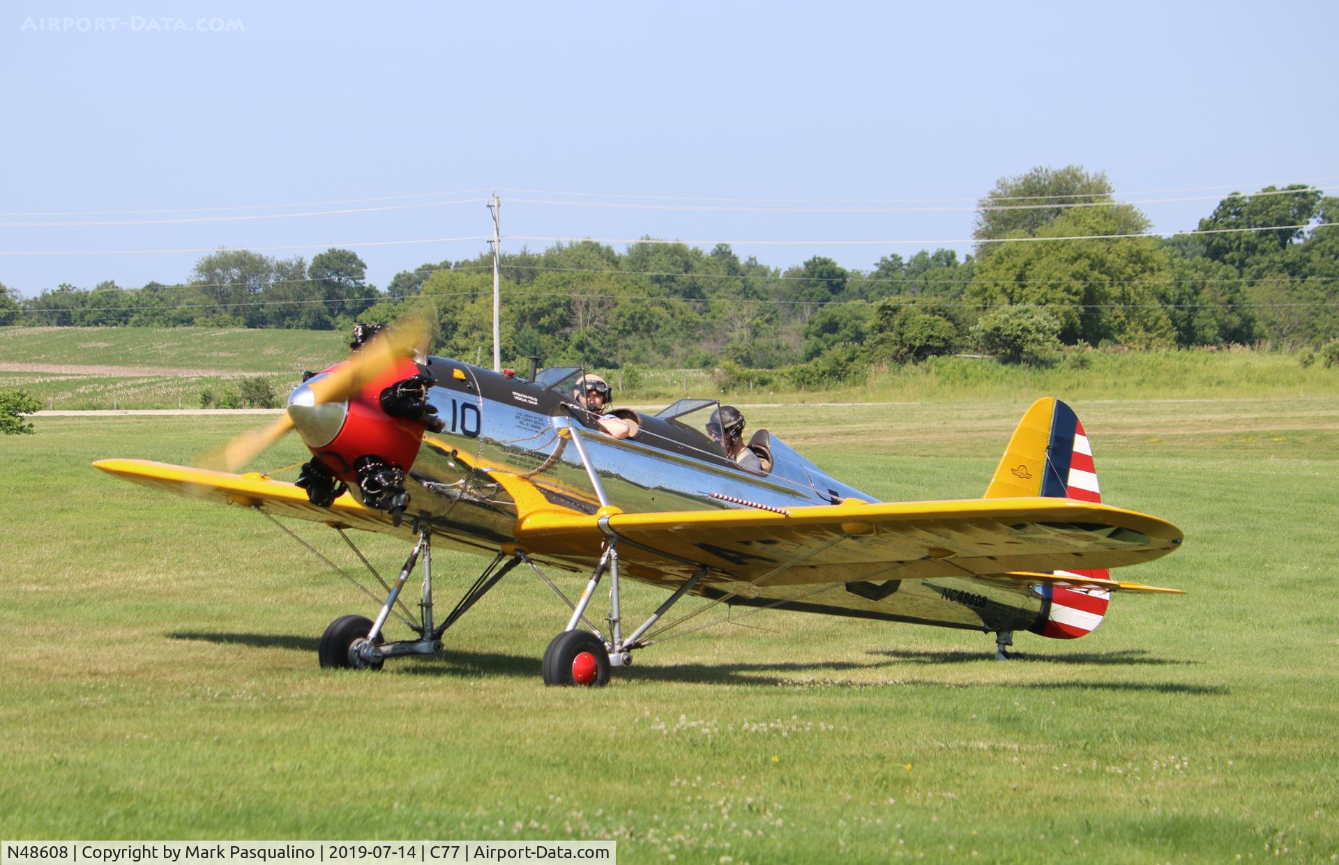 N48608, 1942 Ryan PT-22 Recruit (ST3KR) C/N 1905, Ryan PT-22