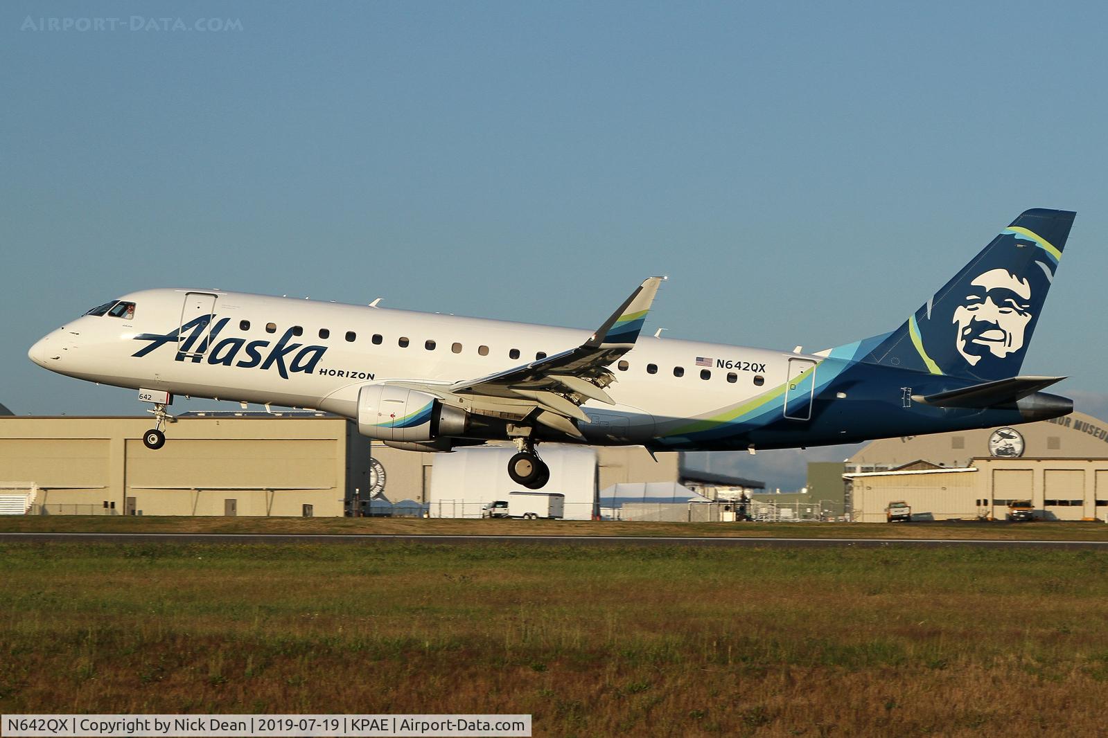 N642QX, 2018 Embraer 170/175 C/N 17000762, PAE/KPAE