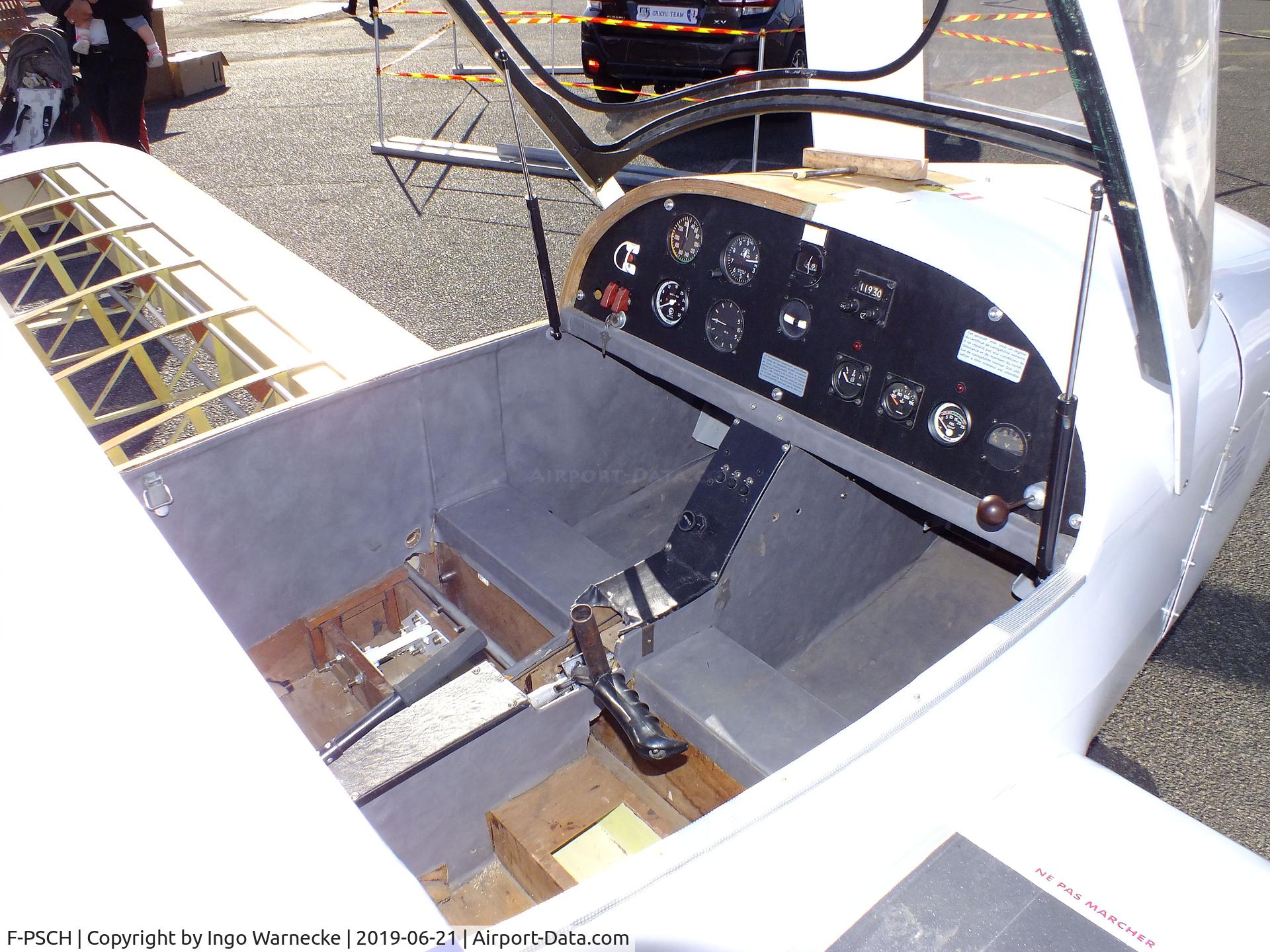F-PSCH, Pottier P-190S C/N 01, Pottier P.190S at the Aerosalon 2019, Paris  #c