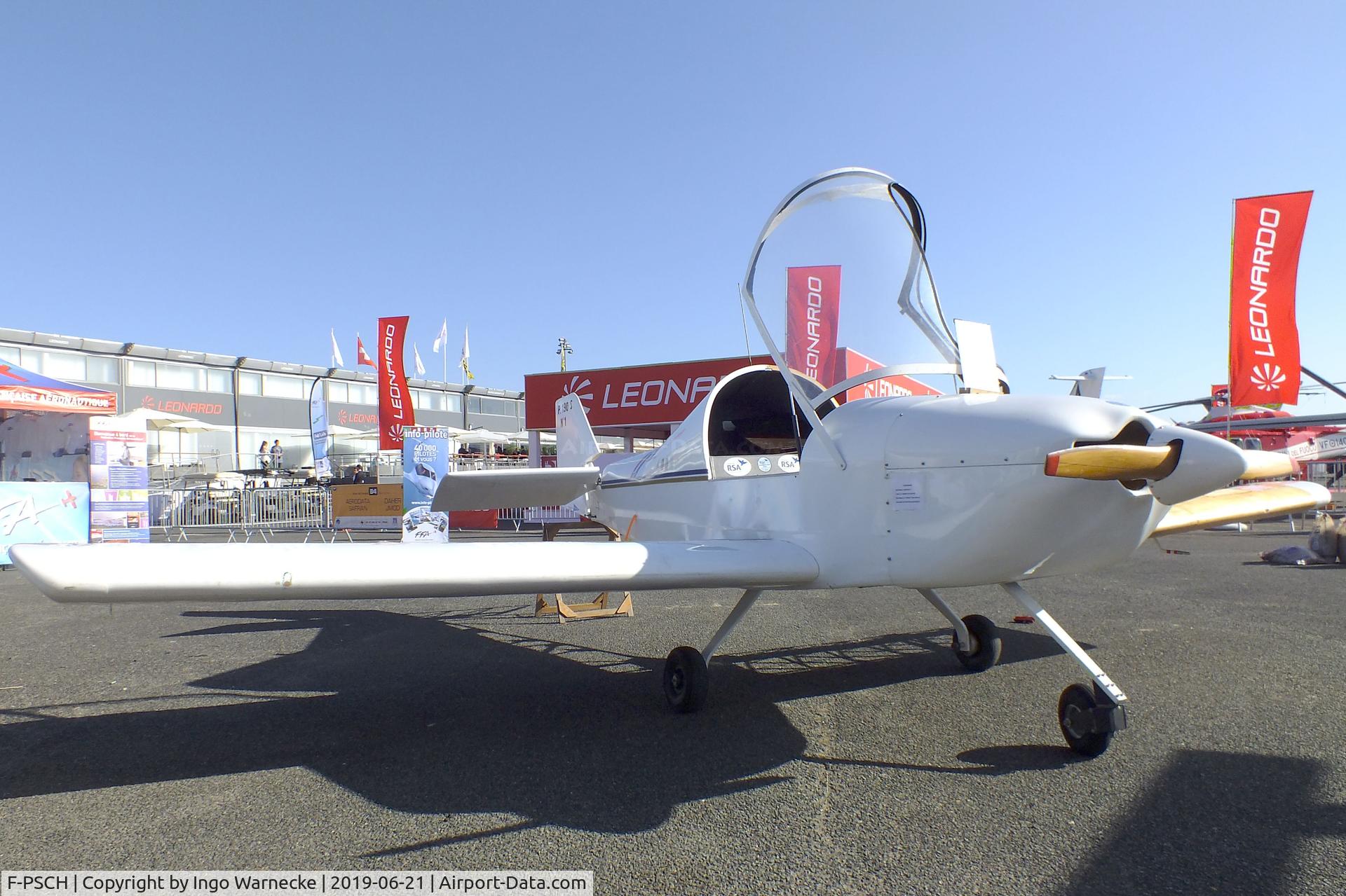 F-PSCH, Pottier P-190S C/N 01, Pottier P.190S at the Aerosalon 2019, Paris