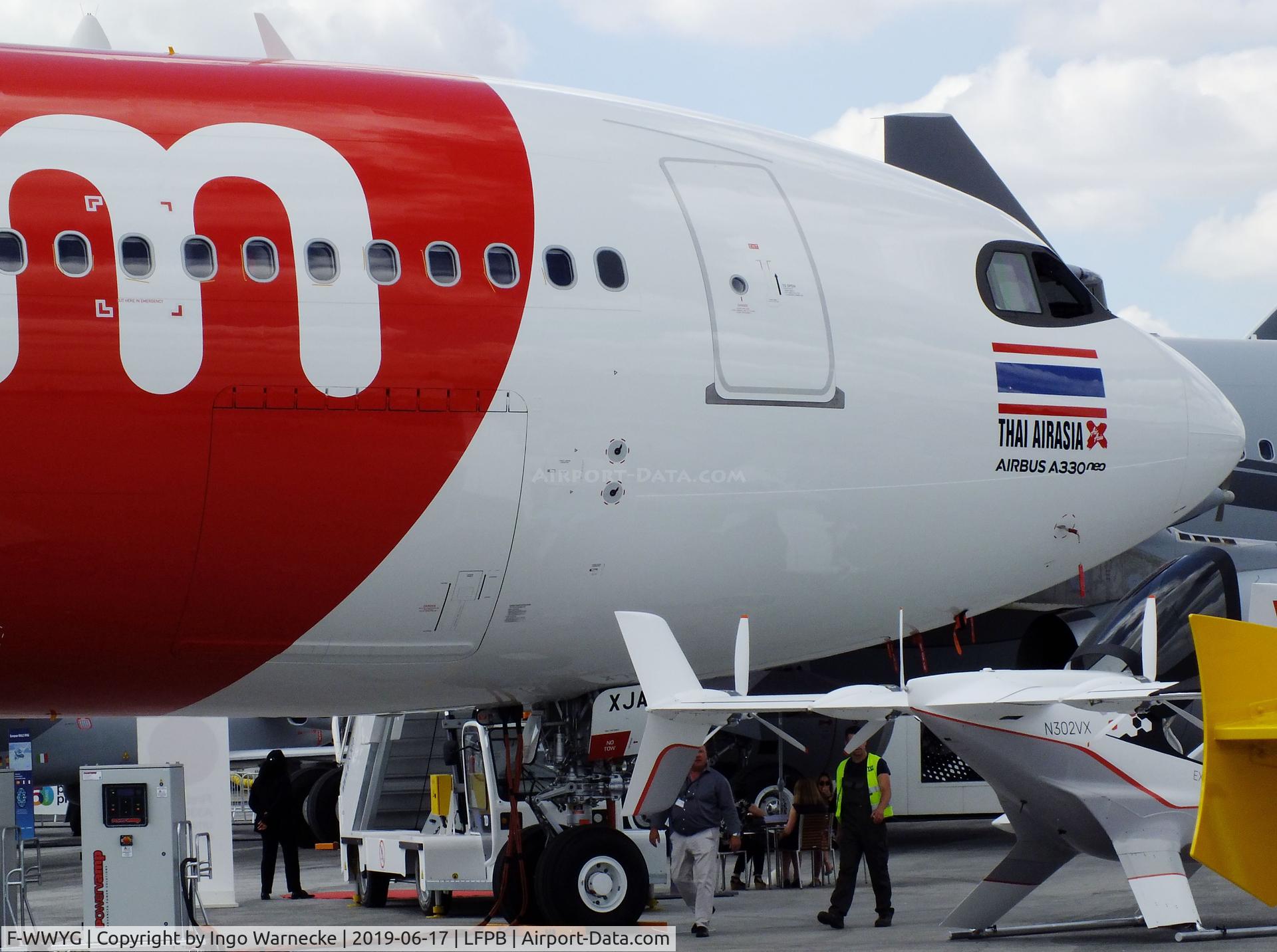F-WWYG, 2019 Airbus A330-941 C/N 1901, Airbus A330-941 for AirAsia at the Aerosalon 2019, Paris