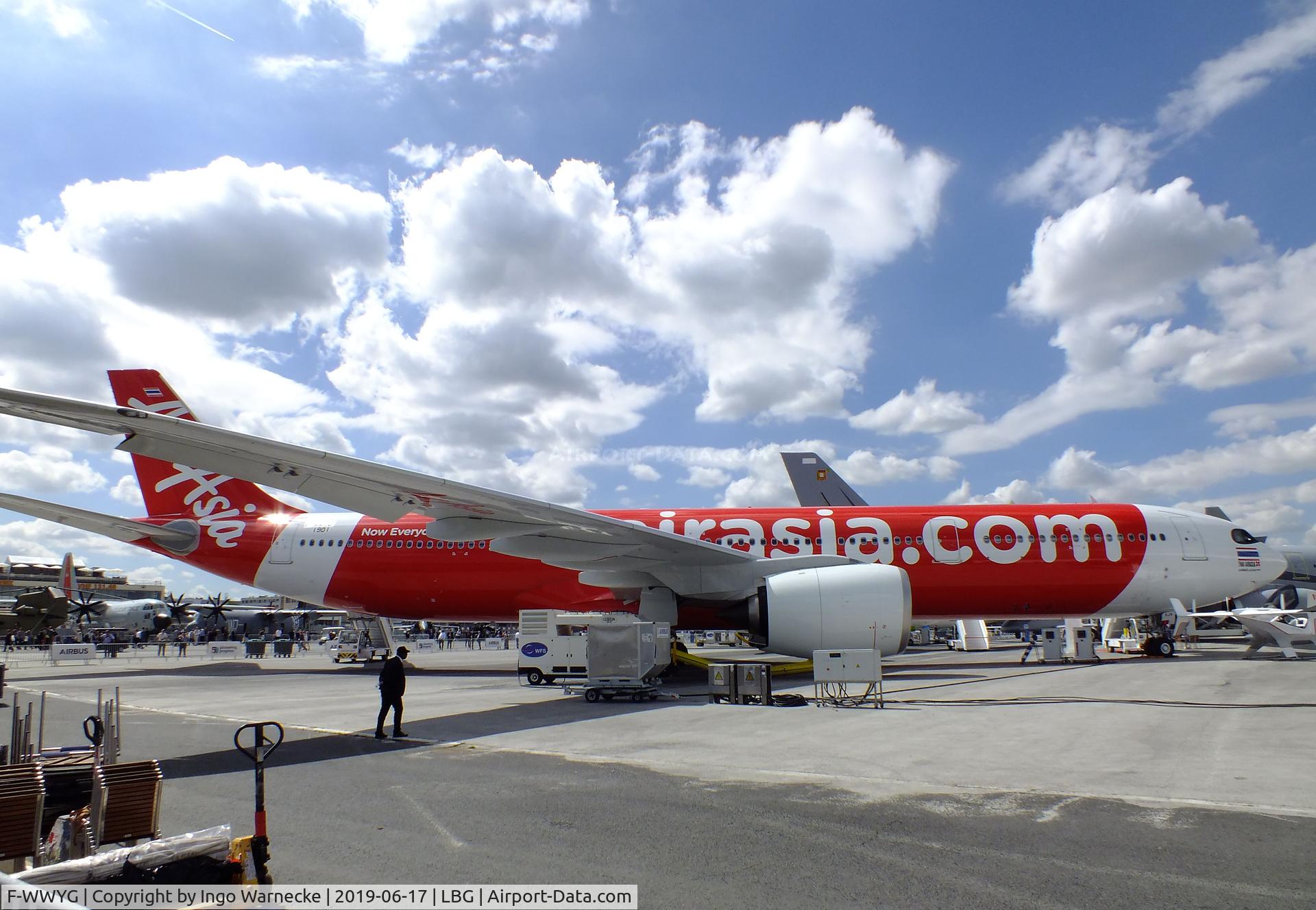 F-WWYG, 2019 Airbus A330-941 C/N 1901, Airbus A330-941 for AirAsia at the Aerosalon 2019, Paris