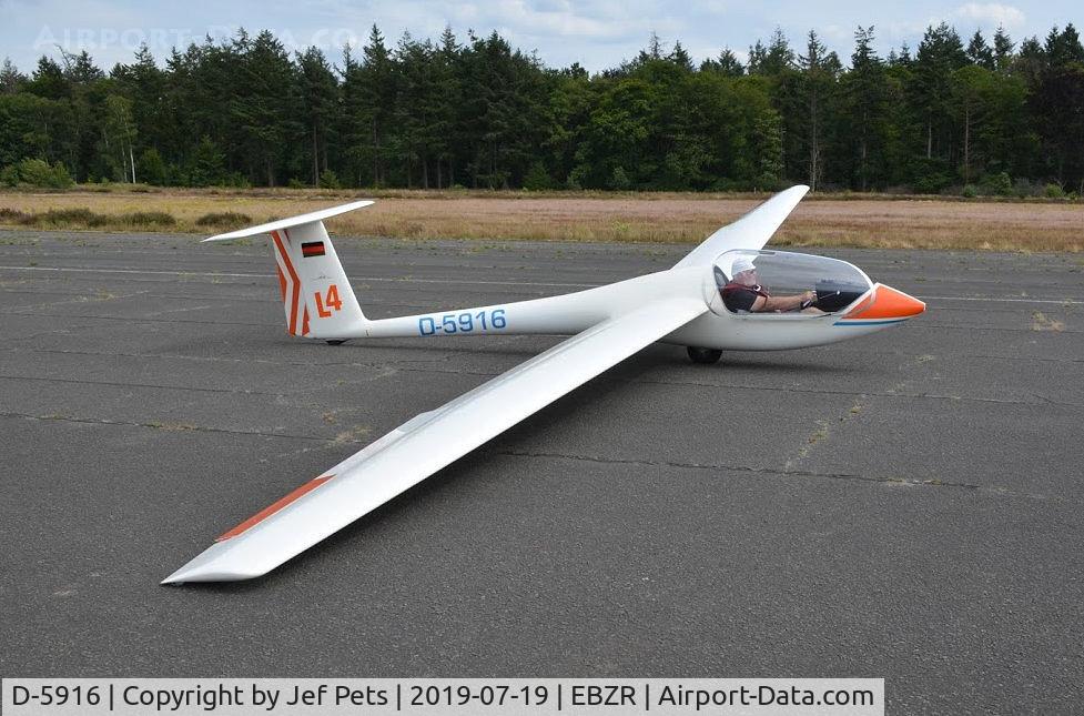 D-5916, 1980 Grob G-102 Astir CS Jeans C/N 2236, At Zoersel.