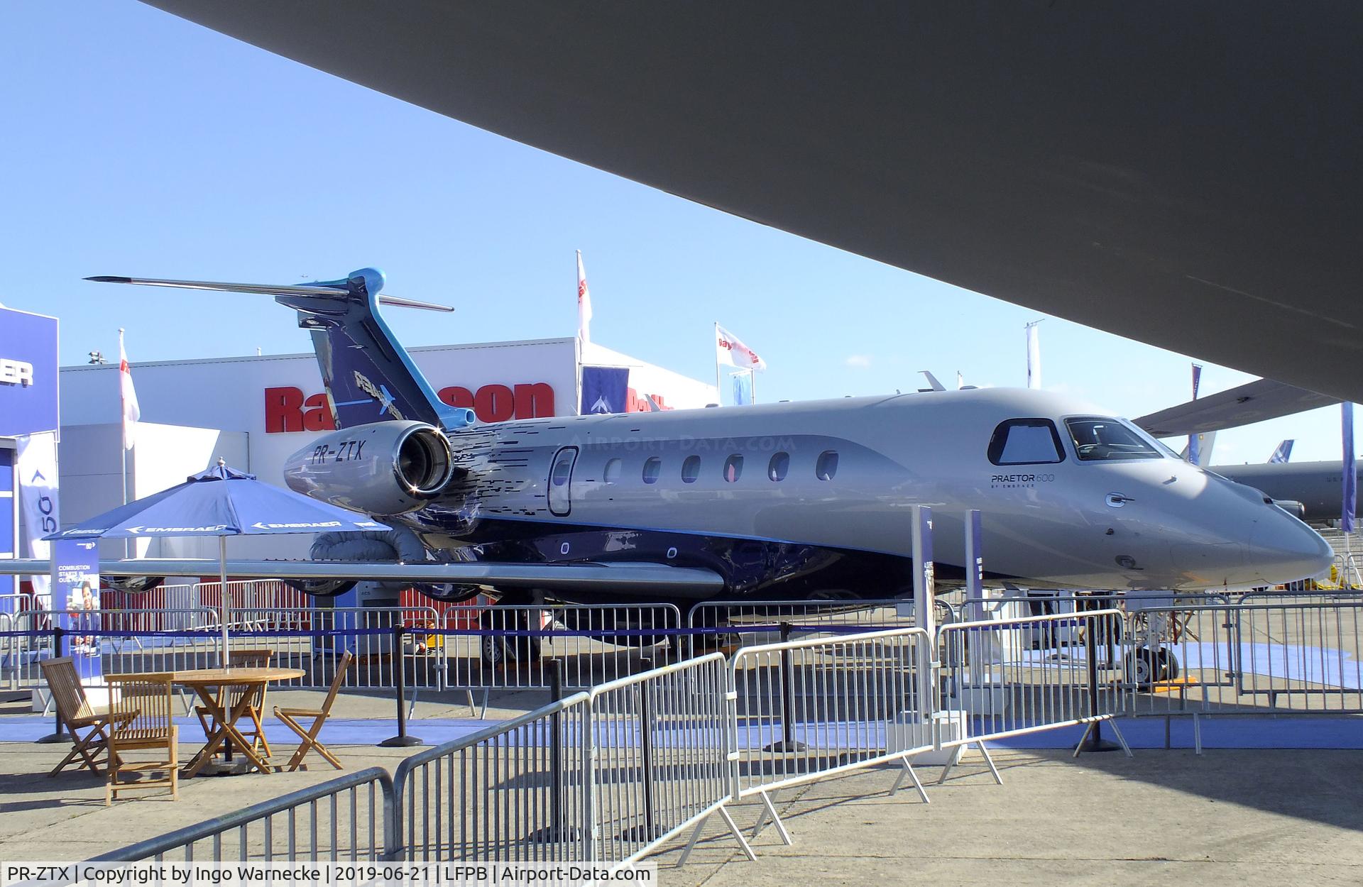 PR-ZTX, 2019 Embraer EMB-550 Praetor 600 C/N 55020002, EMBRAER EMB-550 Praetor 600 at the Aerosalon 2019, Paris
