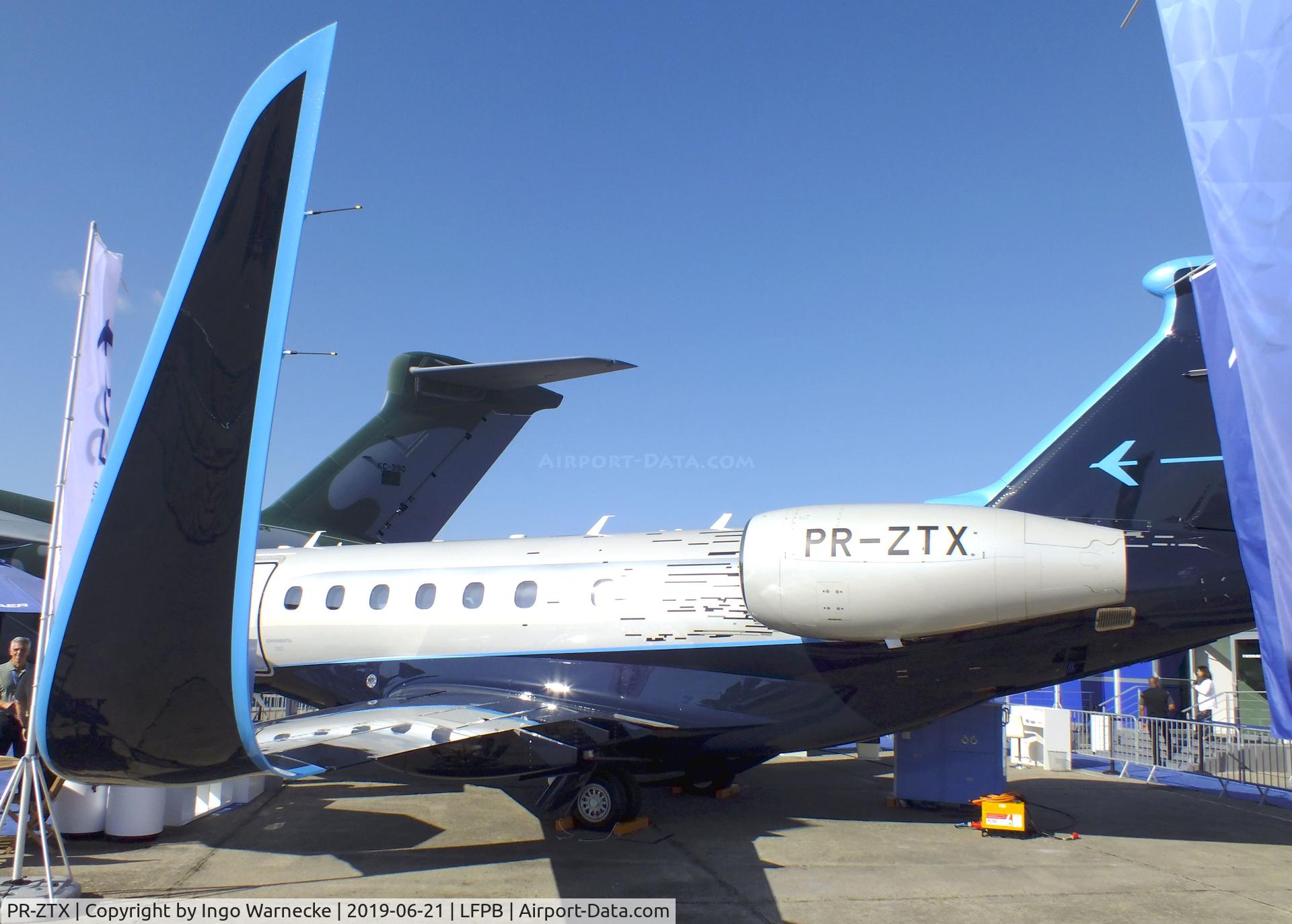 PR-ZTX, 2018 Embraer EMB-550 Praetor 600 C/N 55020002, EMBRAER EMB-550 Praetor 600 at the Aerosalon 2019, Paris