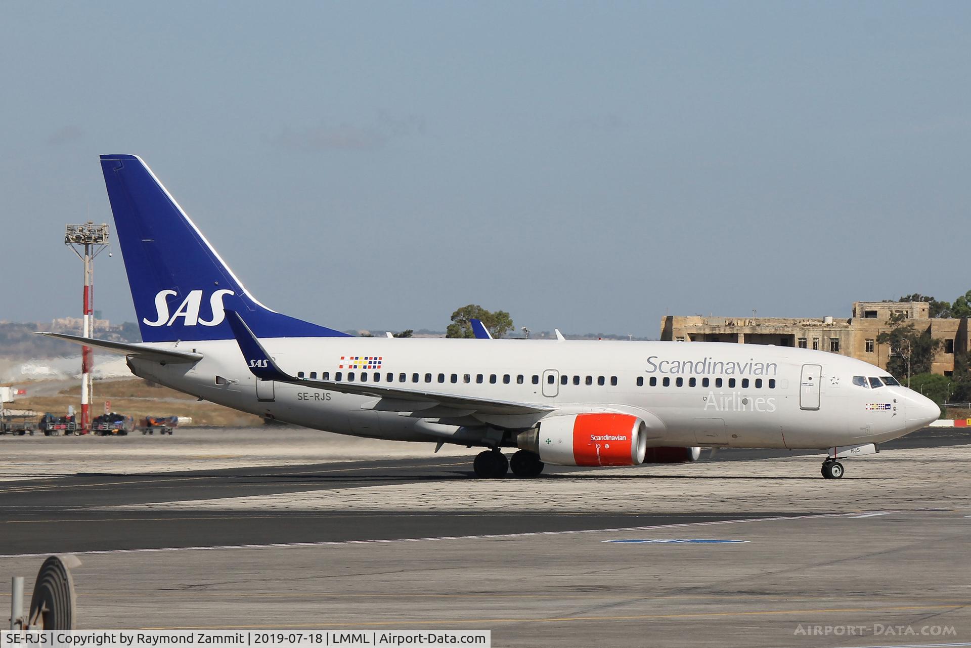 SE-RJS, 2006 Boeing 737-76N C/N 32684, B737 SE-RJS Sandinavian Airlines System