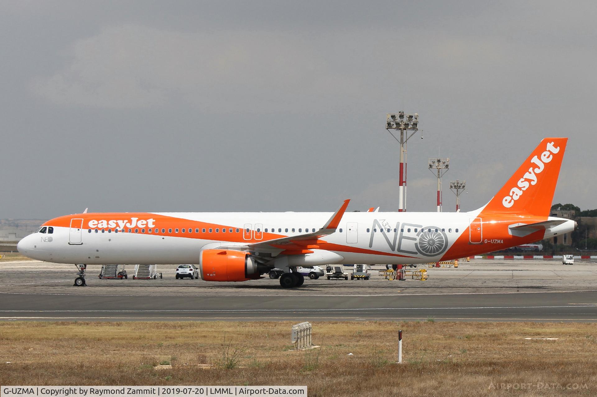 G-UZMA, 2018 Airbus A321-251NX C/N 8314, A321Neo G-UZMA Easyjet