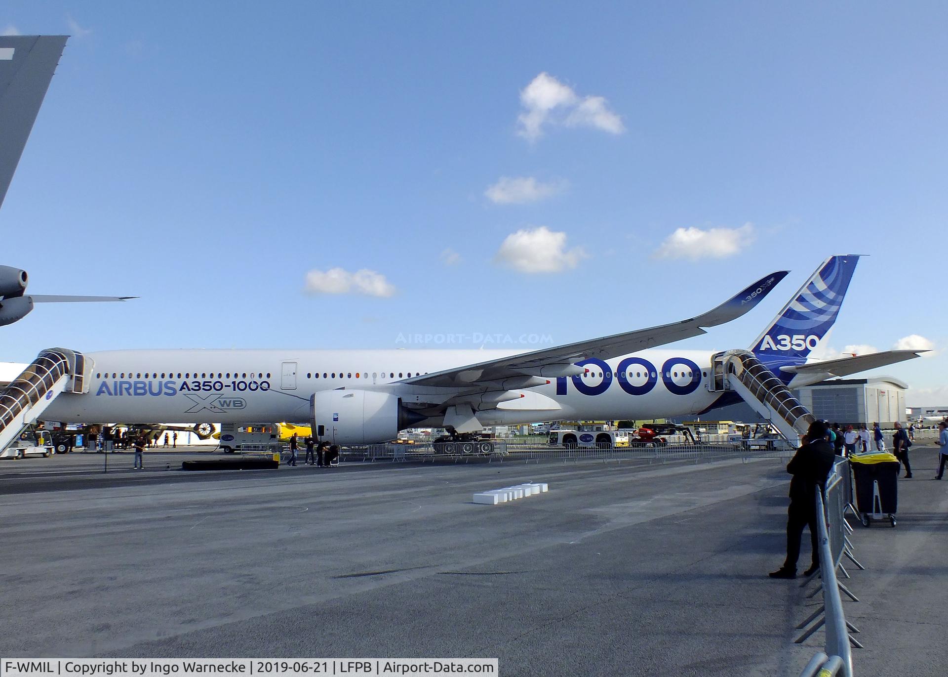 F-WMIL, 2016 Airbus A350-1041 C/N 059, Airbus A350-1041 at the Aerosalon 2019, Paris