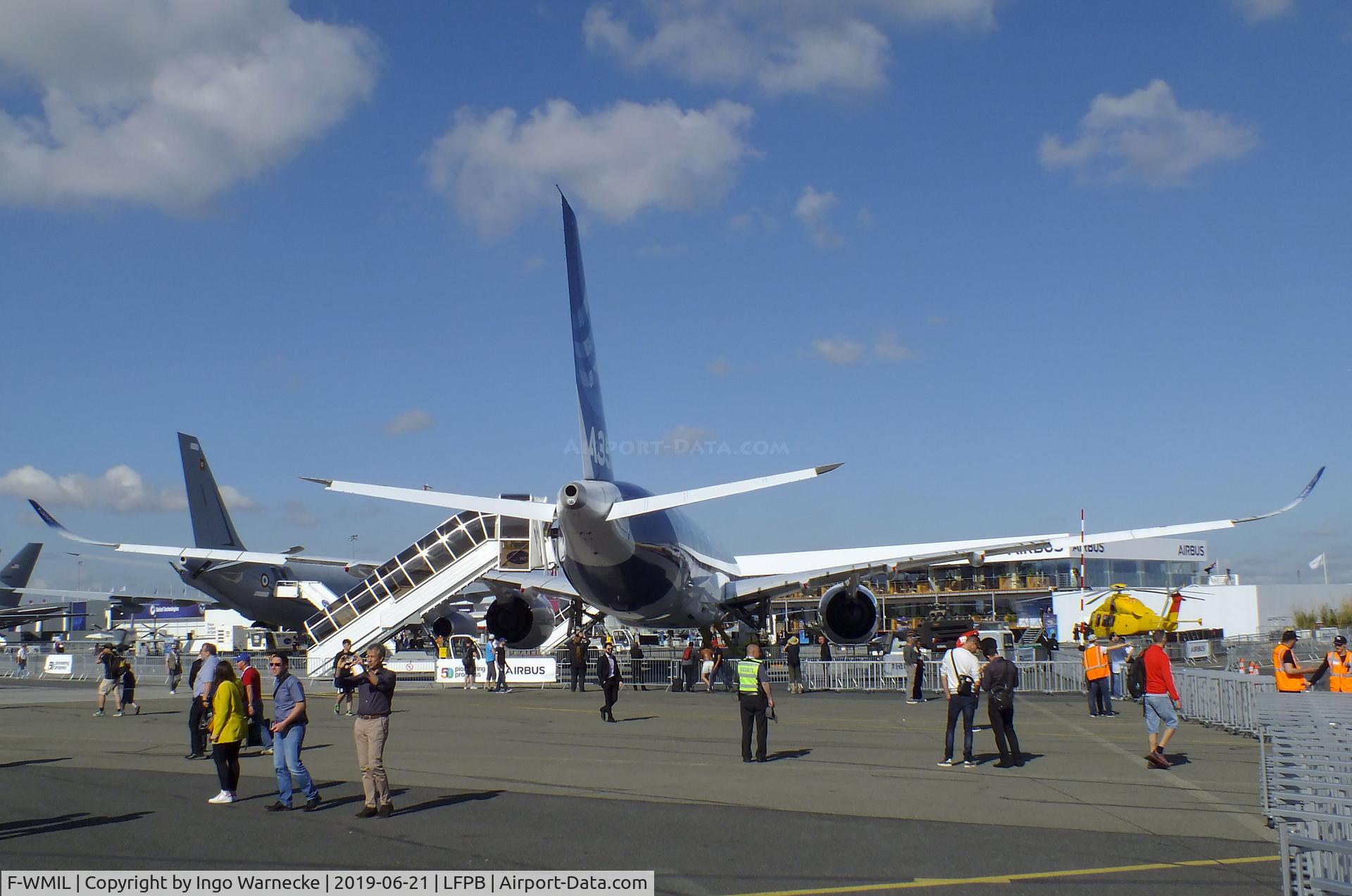 F-WMIL, 2016 Airbus A350-1041 C/N 059, Airbus A350-1041 at the Aerosalon 2019, Paris