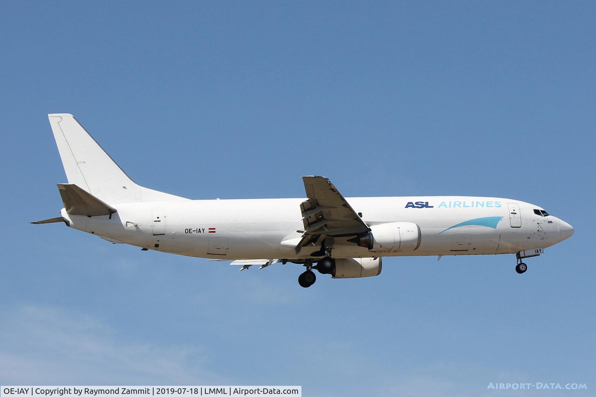 OE-IAY, 1994 Boeing 737-4Q8 C/N 25110, B737-400 OE-IAY ASL Airlines
