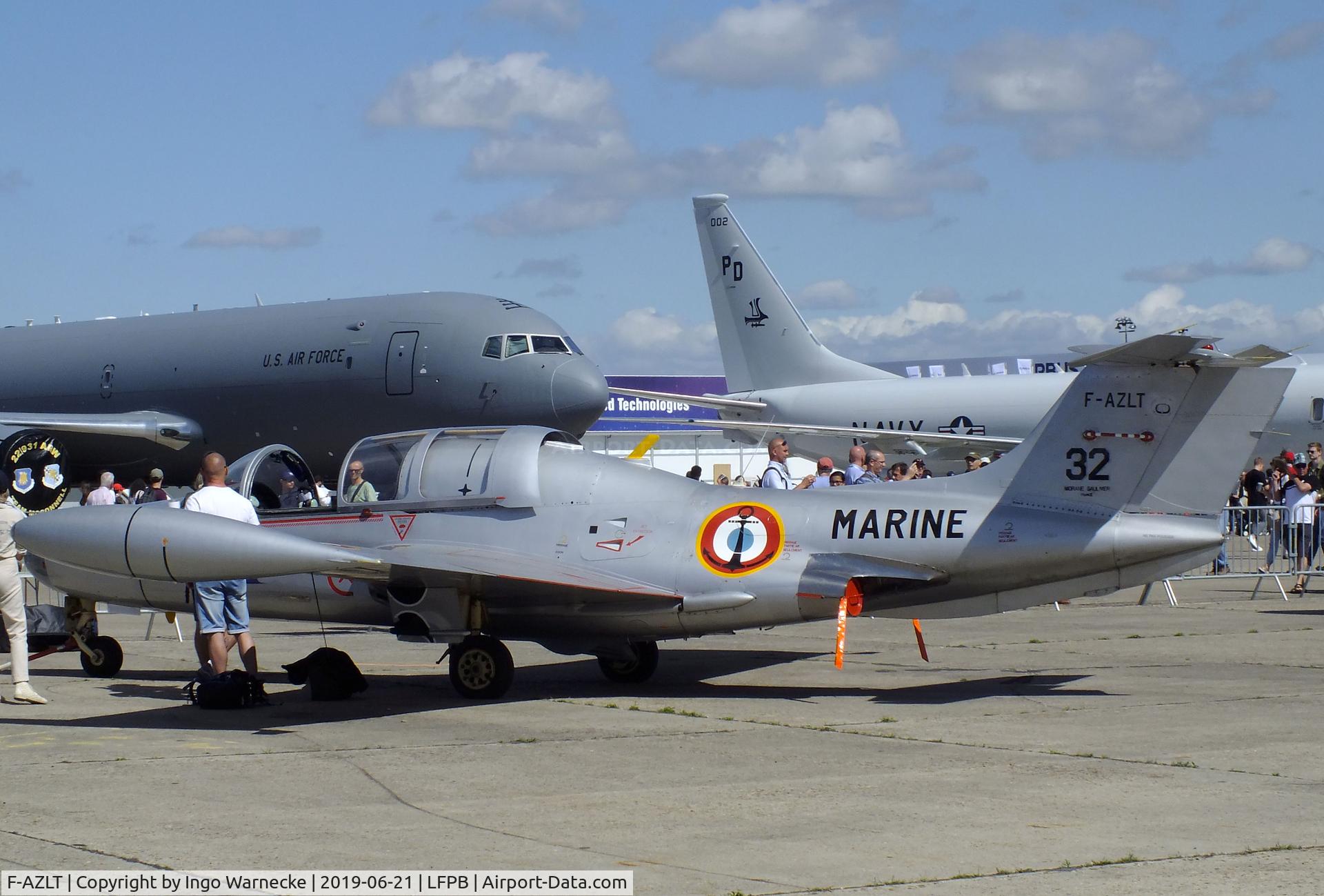 F-AZLT, 1958 Morane-Saulnier MS.760 Paris I C/N 32, Morane-Saulnier MS.760 Paris I at the Aerosalon 2019, Paris