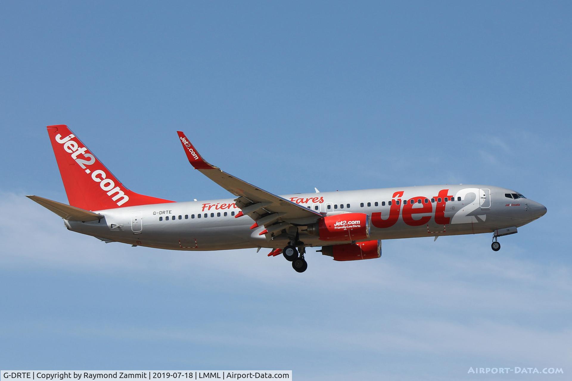 G-DRTE, 2000 Boeing 737-8K5 C/N 28228, B737-800 G-DRTE Jet2Com