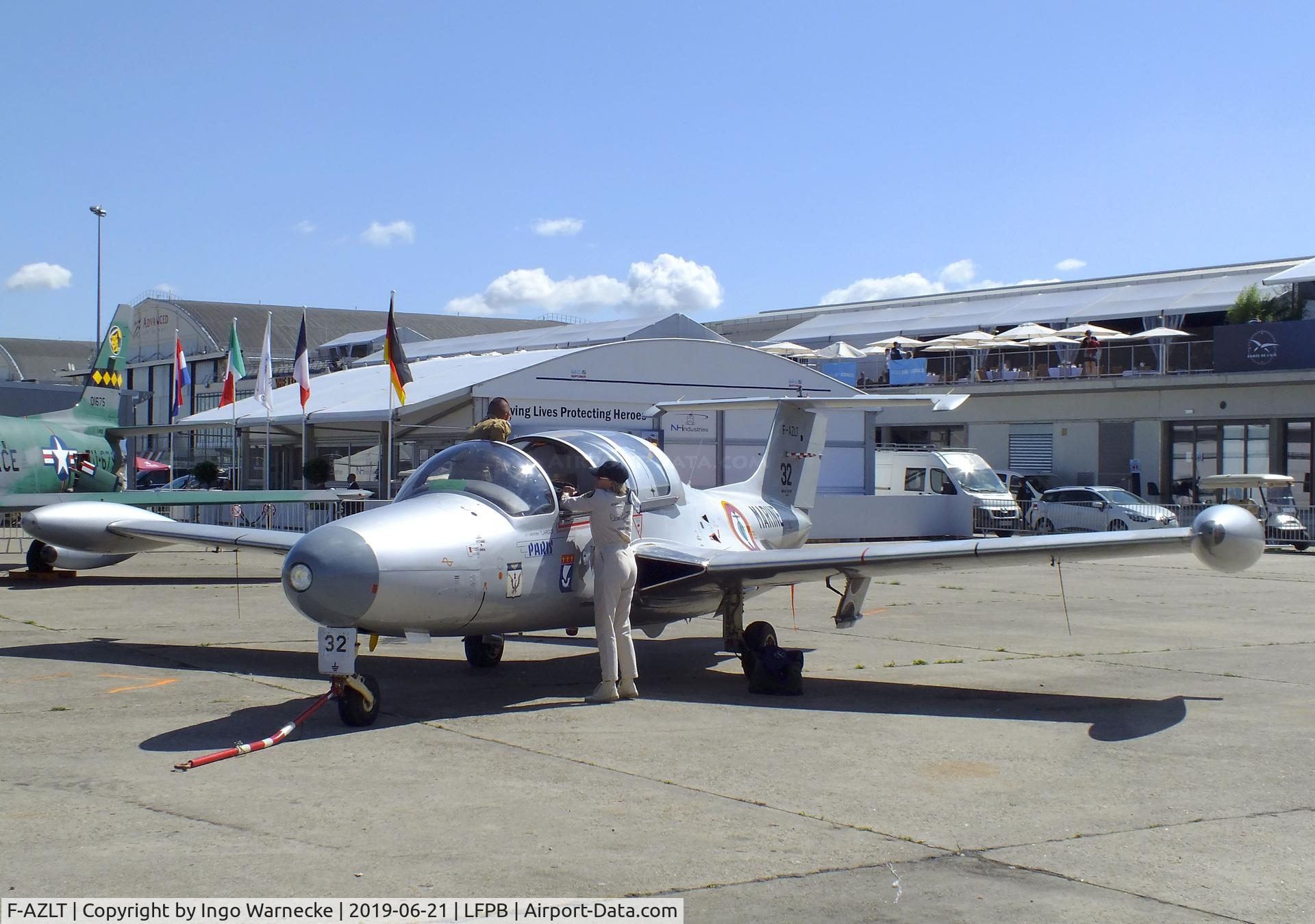 F-AZLT, 1958 Morane-Saulnier MS.760 Paris I C/N 32, Morane-Saulnier MS.760 Paris I at the Aerosalon 2019, Paris